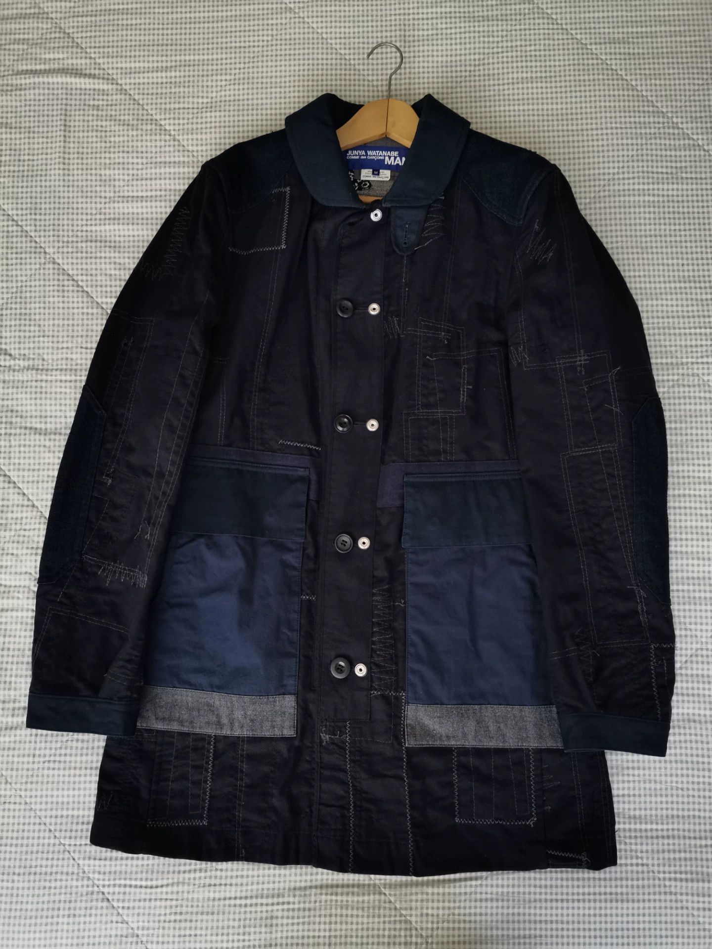 Junya Watanabe Junya Watanabe 15SS Reversible Patchwork Coat Size M Size US M / EU 48-50 / 2 - 4 Thumbnail