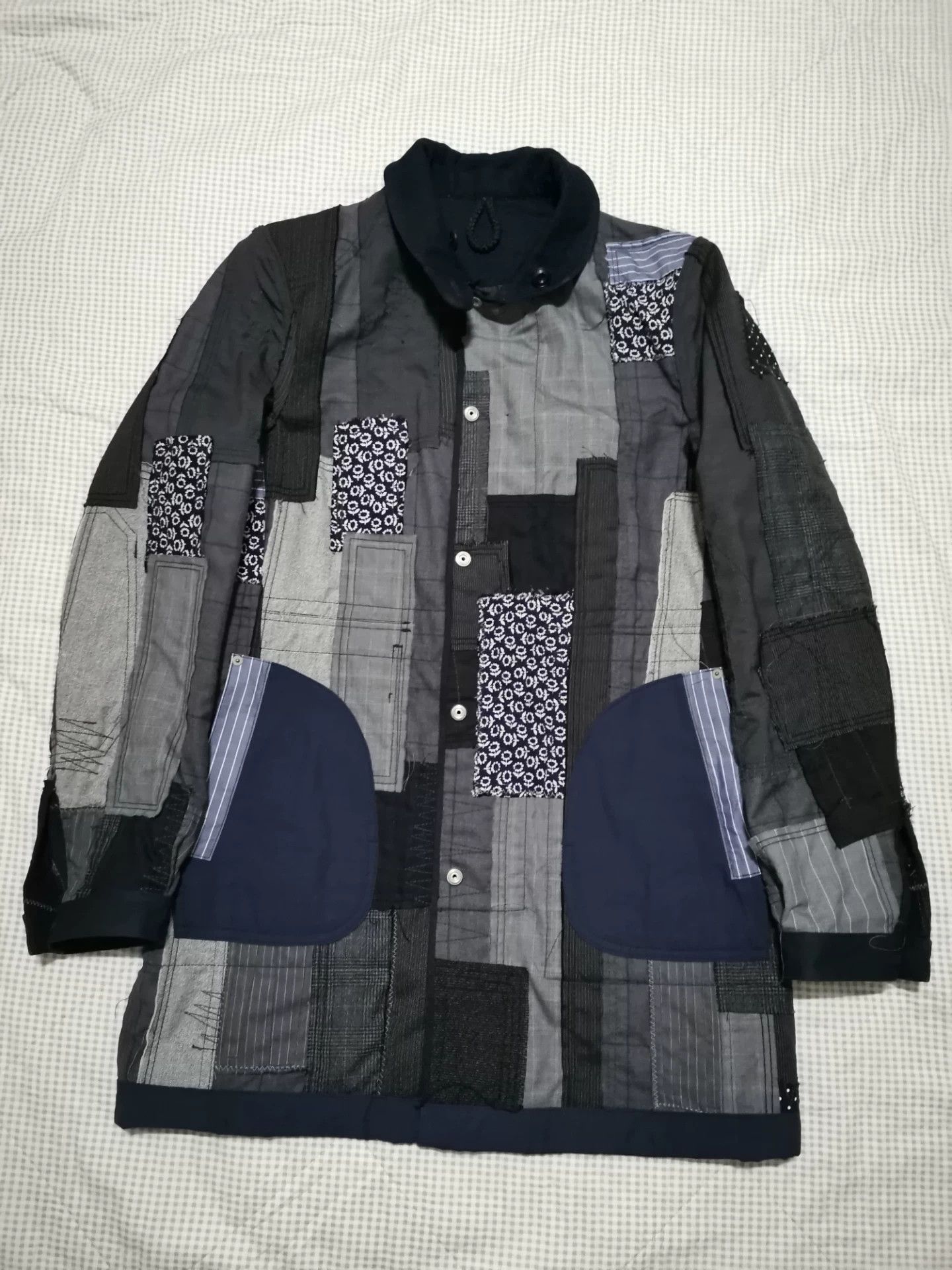 Junya Watanabe Junya Watanabe 15SS Reversible Patchwork Coat Size M Size US M / EU 48-50 / 2 - 2 Thumbnail