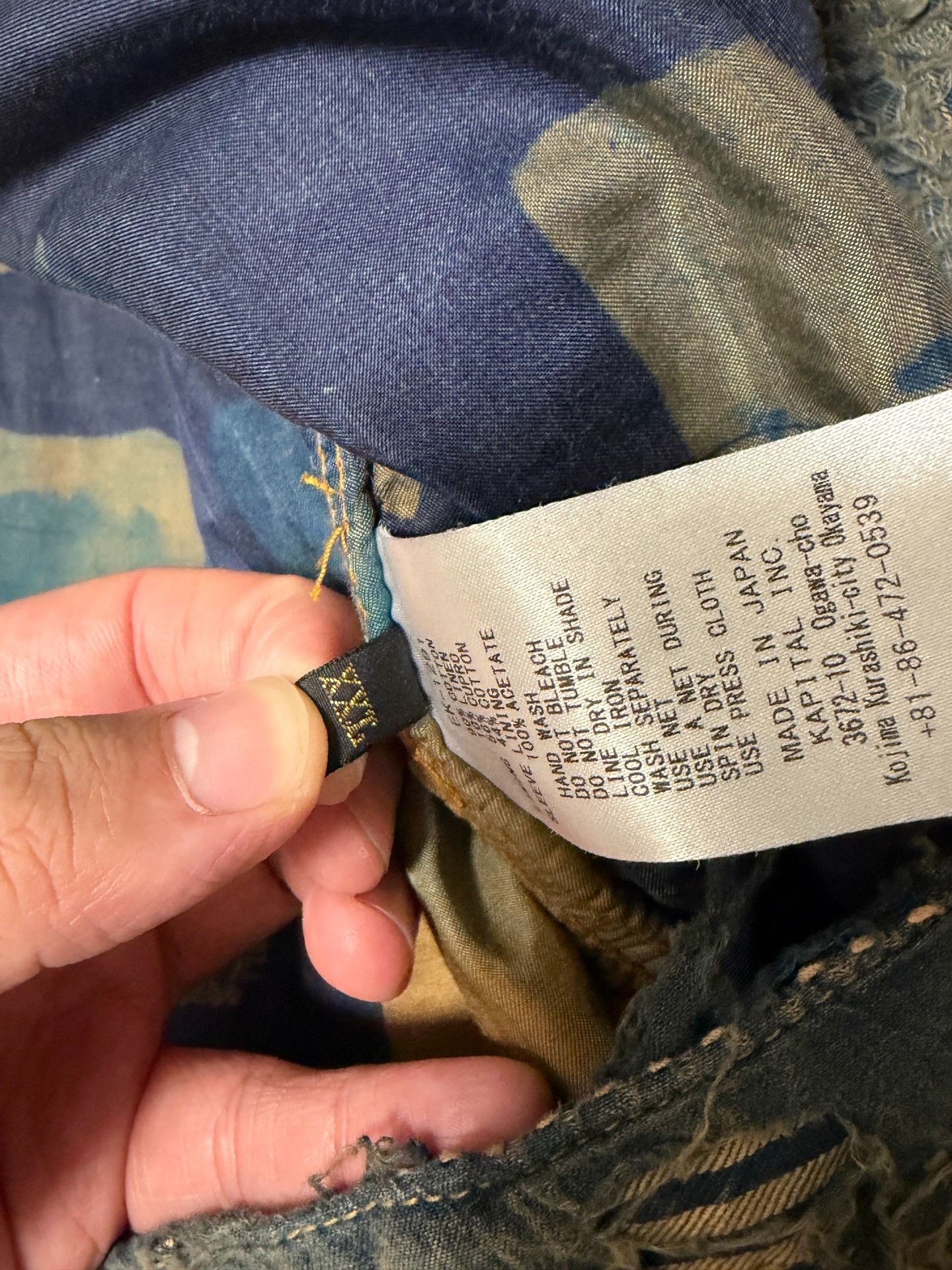 Kapital Kapital Kountry Boro Patchwork Denim Jacket XXL Size US XXL / EU 58 / 5 - 7 Thumbnail