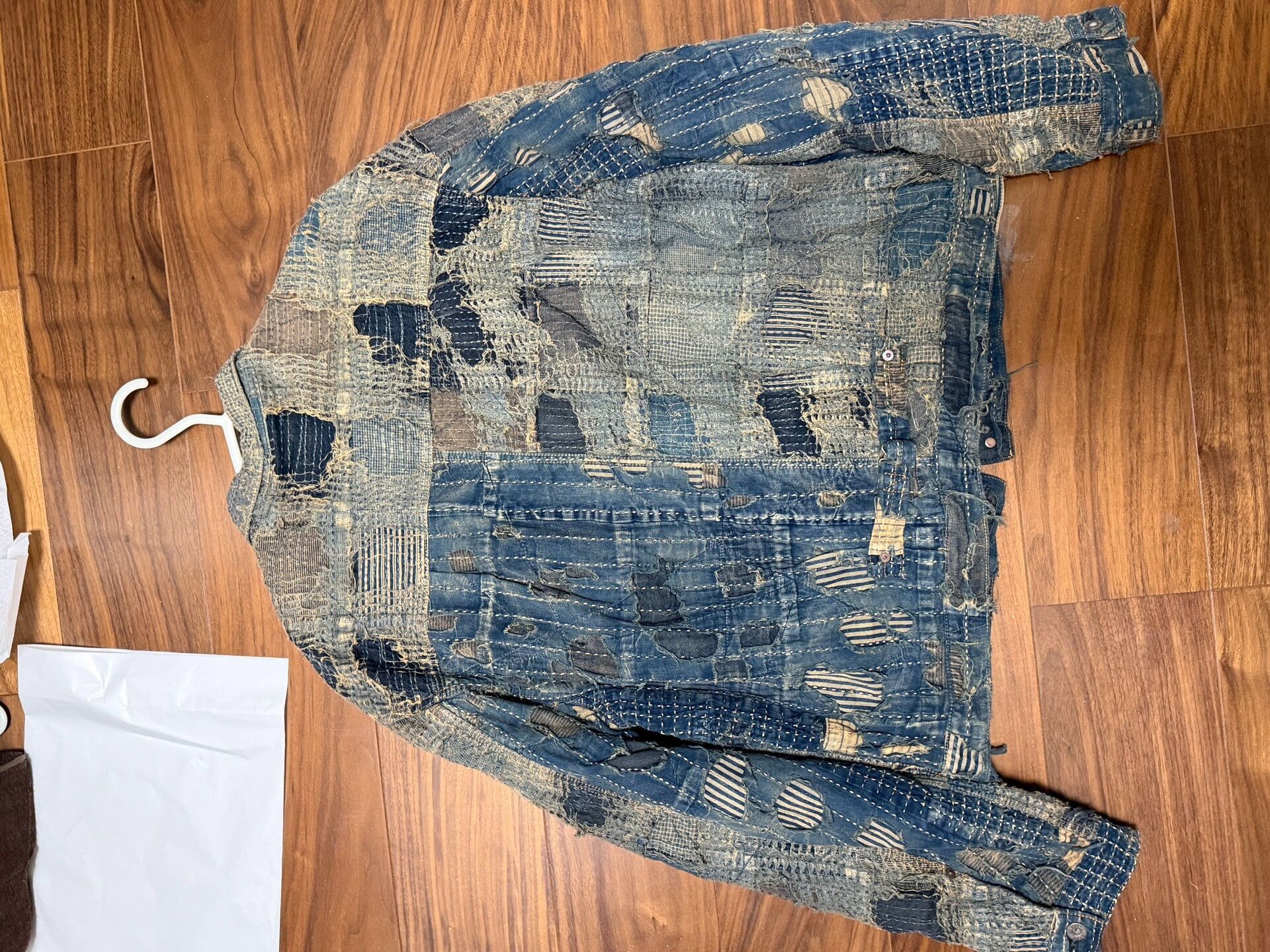 Kapital Kapital Kountry Boro Patchwork Denim Jacket XXL Size US XXL / EU 58 / 5 - 3 Thumbnail
