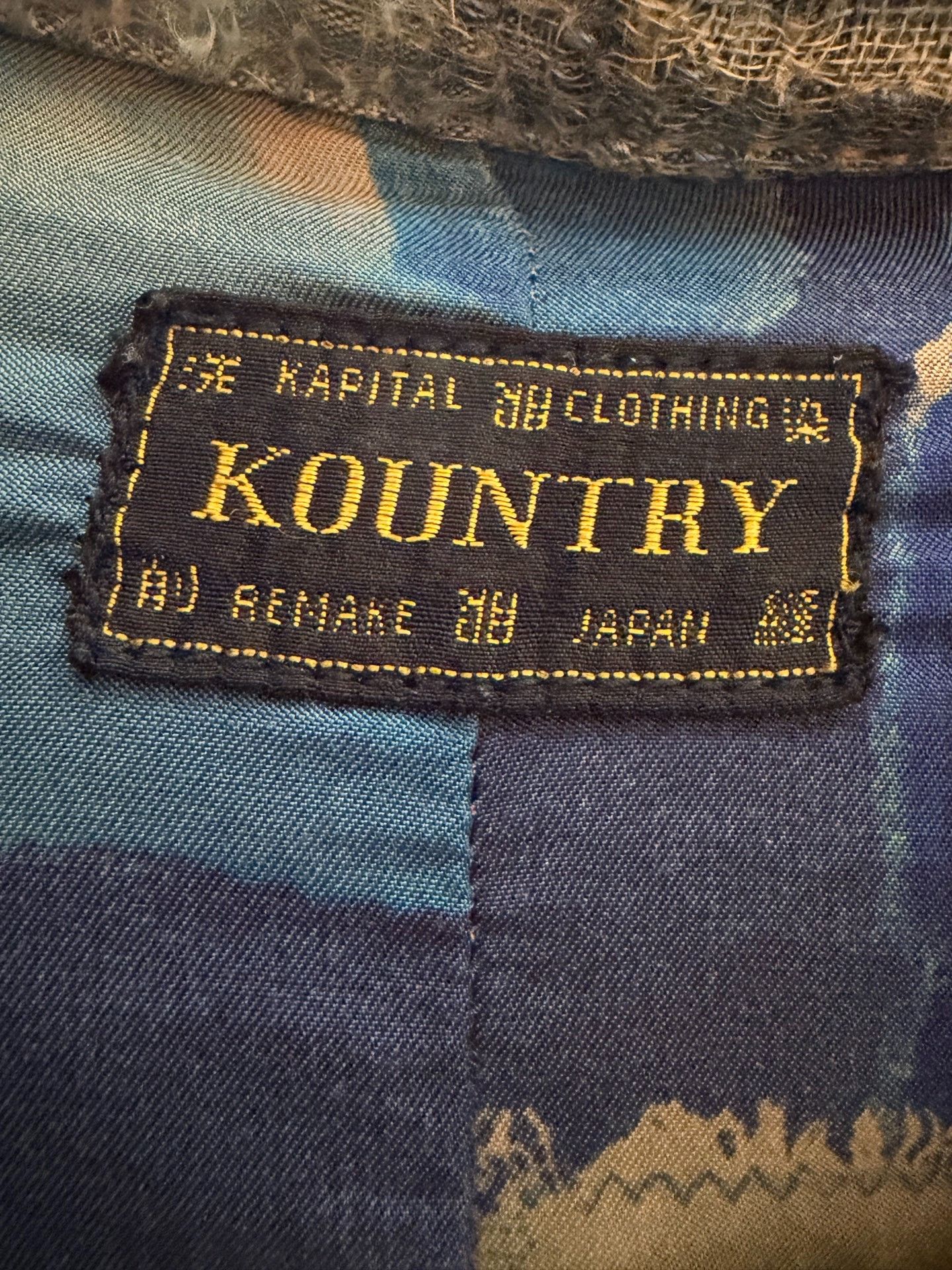 Kapital Kapital Kountry Boro Patchwork Denim Jacket XXL Size US XXL / EU 58 / 5 - 6 Thumbnail