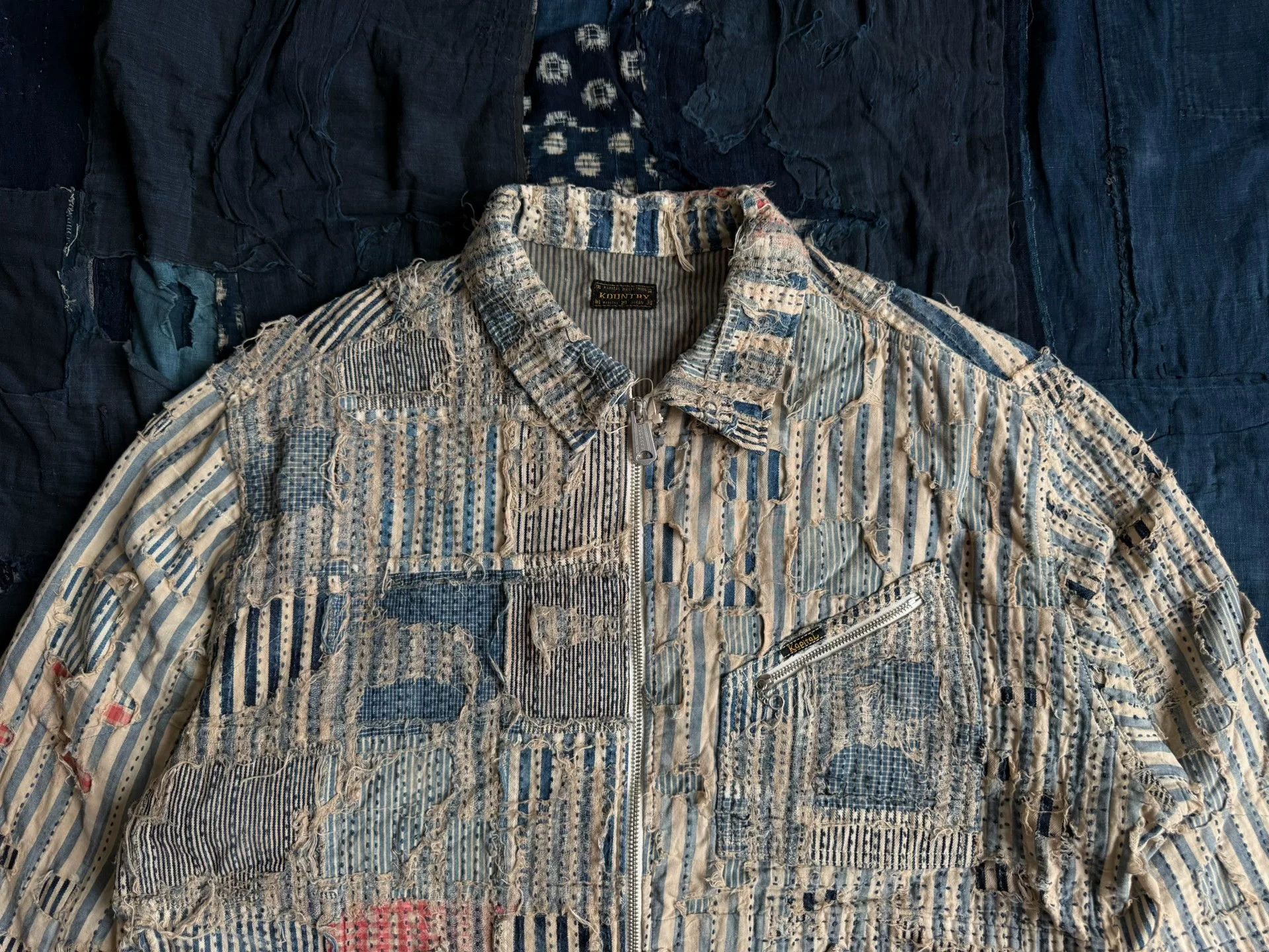 Kapital KAPITAL Liberty Boro Zip Jacket Size XL Size US XL / EU 56 / 4 - 5 Thumbnail