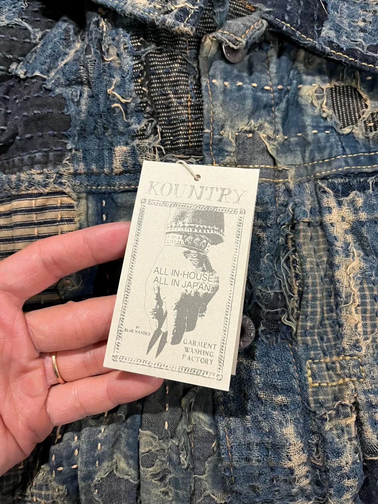Kapital KAPITAL Kountry Boro Denim Jacket Size 5 Size US XXL / EU 58 / 5 - 5 Thumbnail