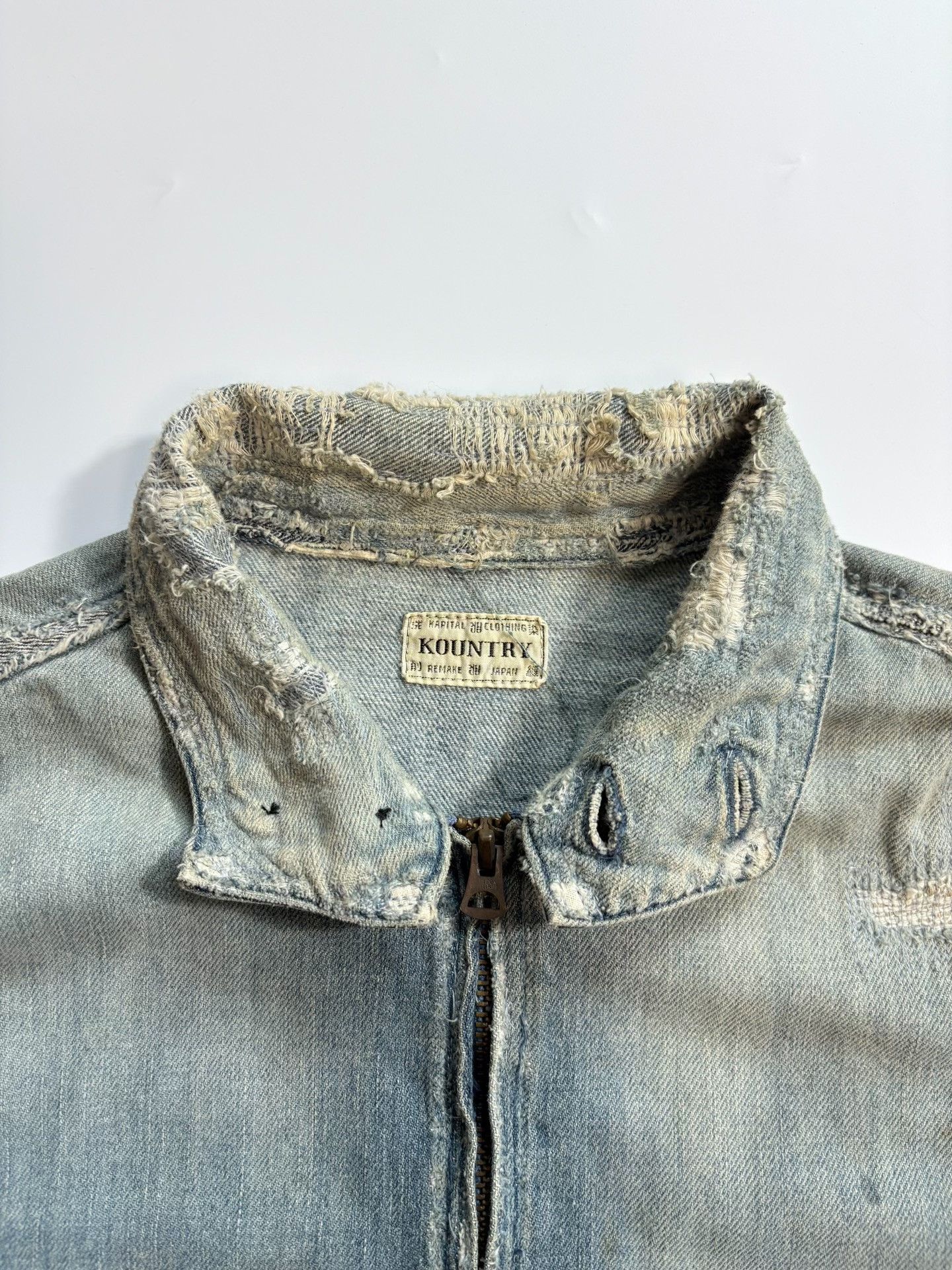 Kapital KAPITAL Boro Patchwork Denim Jacket Size 3 Size US M / EU 48-50 / 2 - 5 Thumbnail
