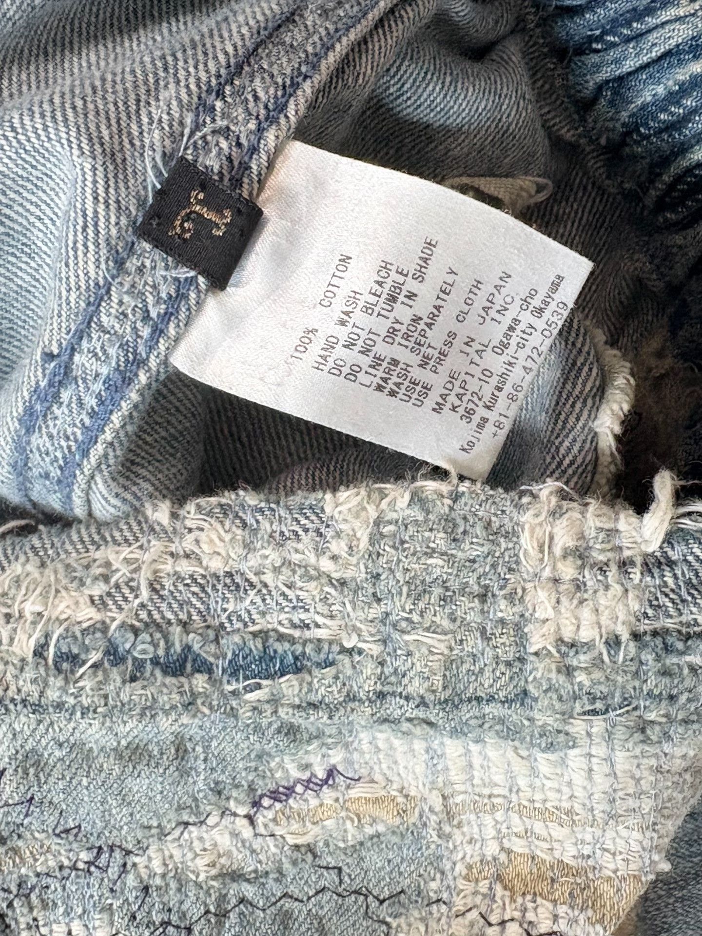 Kapital KAPITAL Boro Patchwork Denim Jacket Size 3 Size US M / EU 48-50 / 2 - 8 Thumbnail