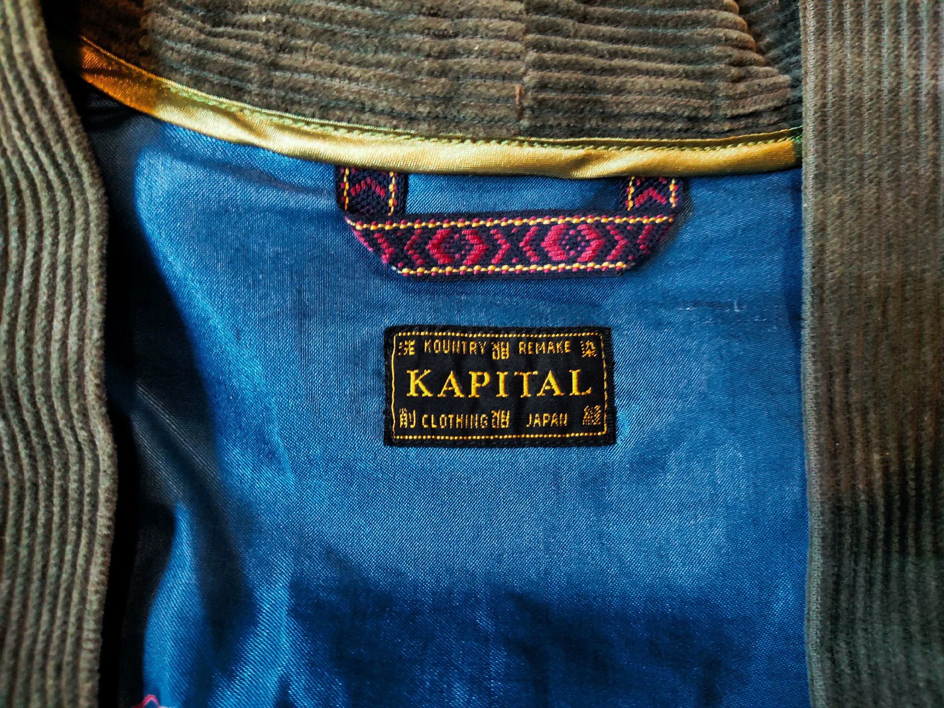 Kapital Kapital Kountry Printed Kimono Jacket Size L Size US L / EU 52-54 / 3 - 7 Thumbnail
