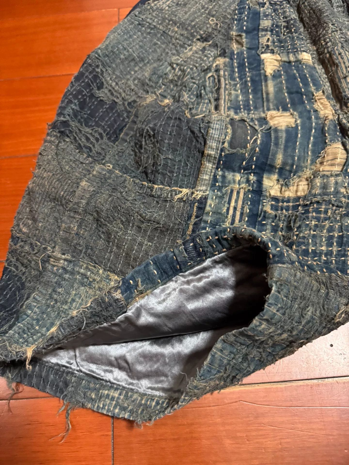 Kapital Kapital Boro Patchwork Shorts Size M Size US 32 / EU 48 - 6 Thumbnail