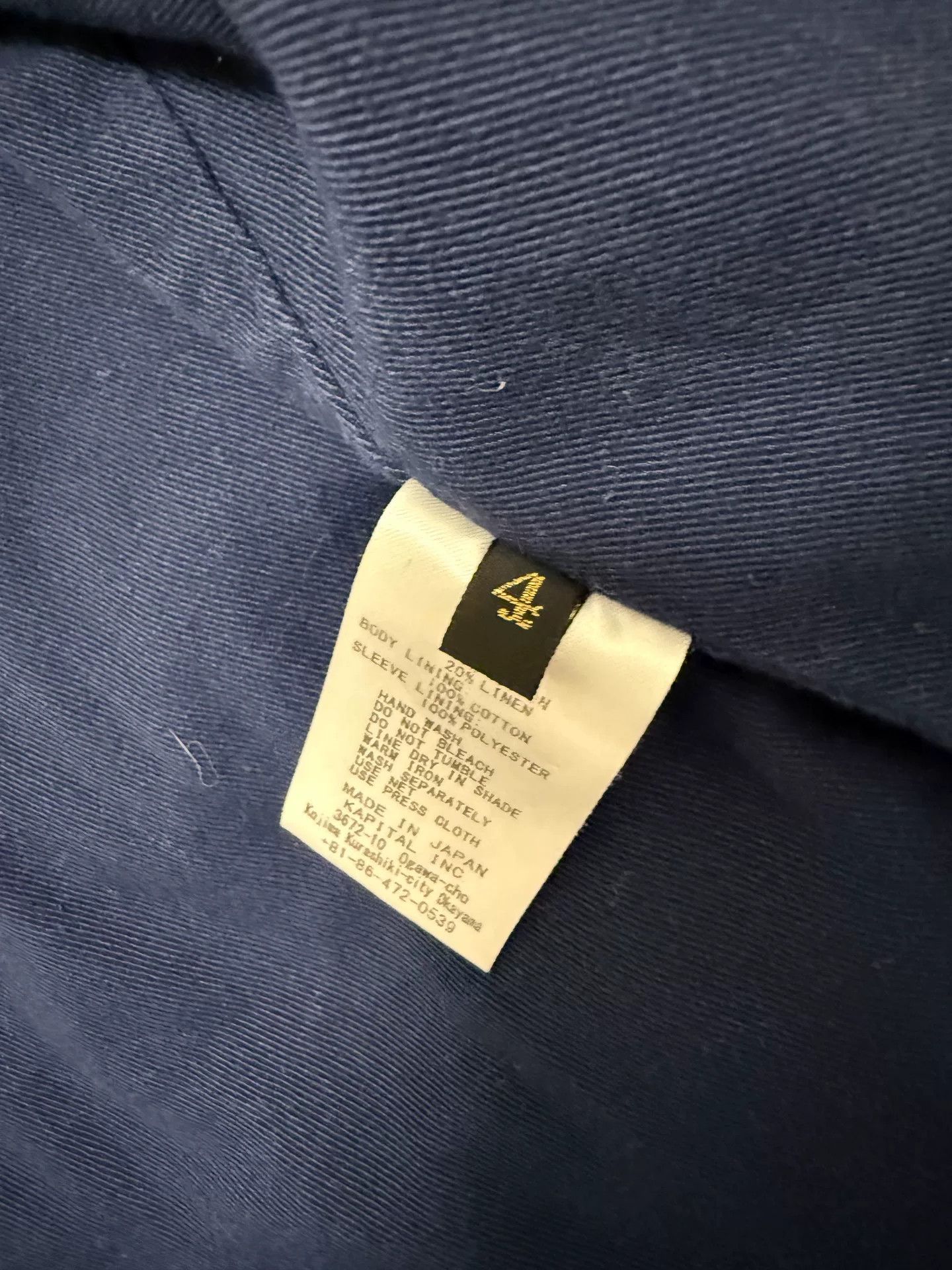 Kapital Kapital Kountry Sashiko Boro Shirt Size XL Size US XL / EU 56 / 4 - 5 Thumbnail