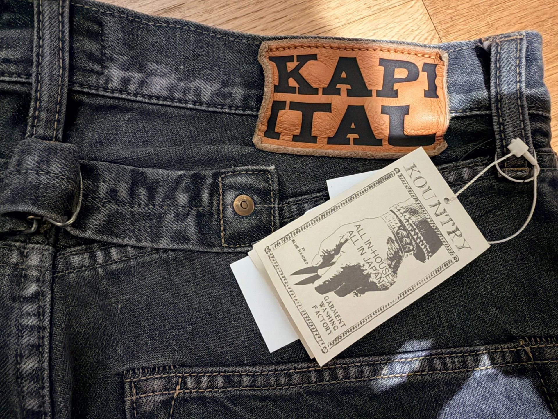Kapital Kapital Bone Patch Denim Jeans Size 32 Size US 32 / EU 48 - 3 Thumbnail