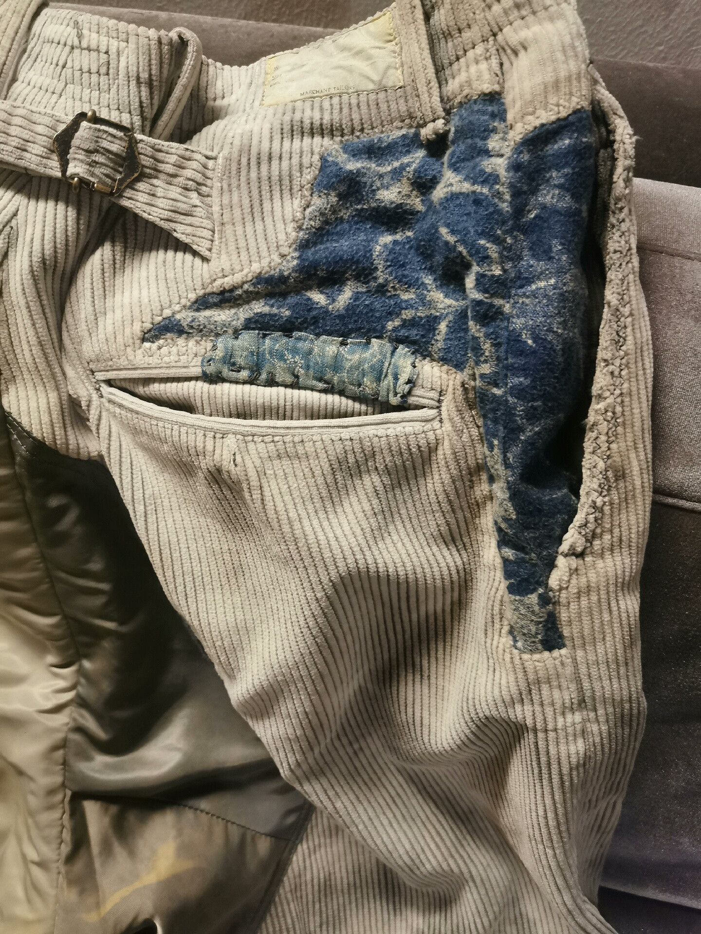 Kapital Kapital Kountry Patchwork Corduroy Pants Size L Size US 34 / EU 50 - 6 Thumbnail