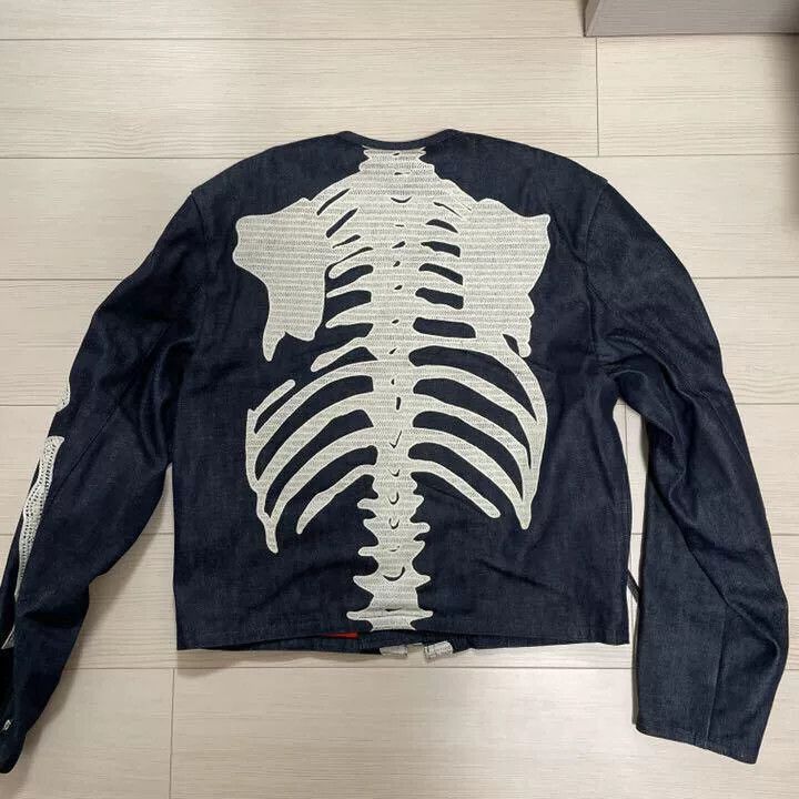 Kapital KAPITAL Skeleton Denim Jacket Size L Size US L / EU 52-54 / 3 - 3 Thumbnail