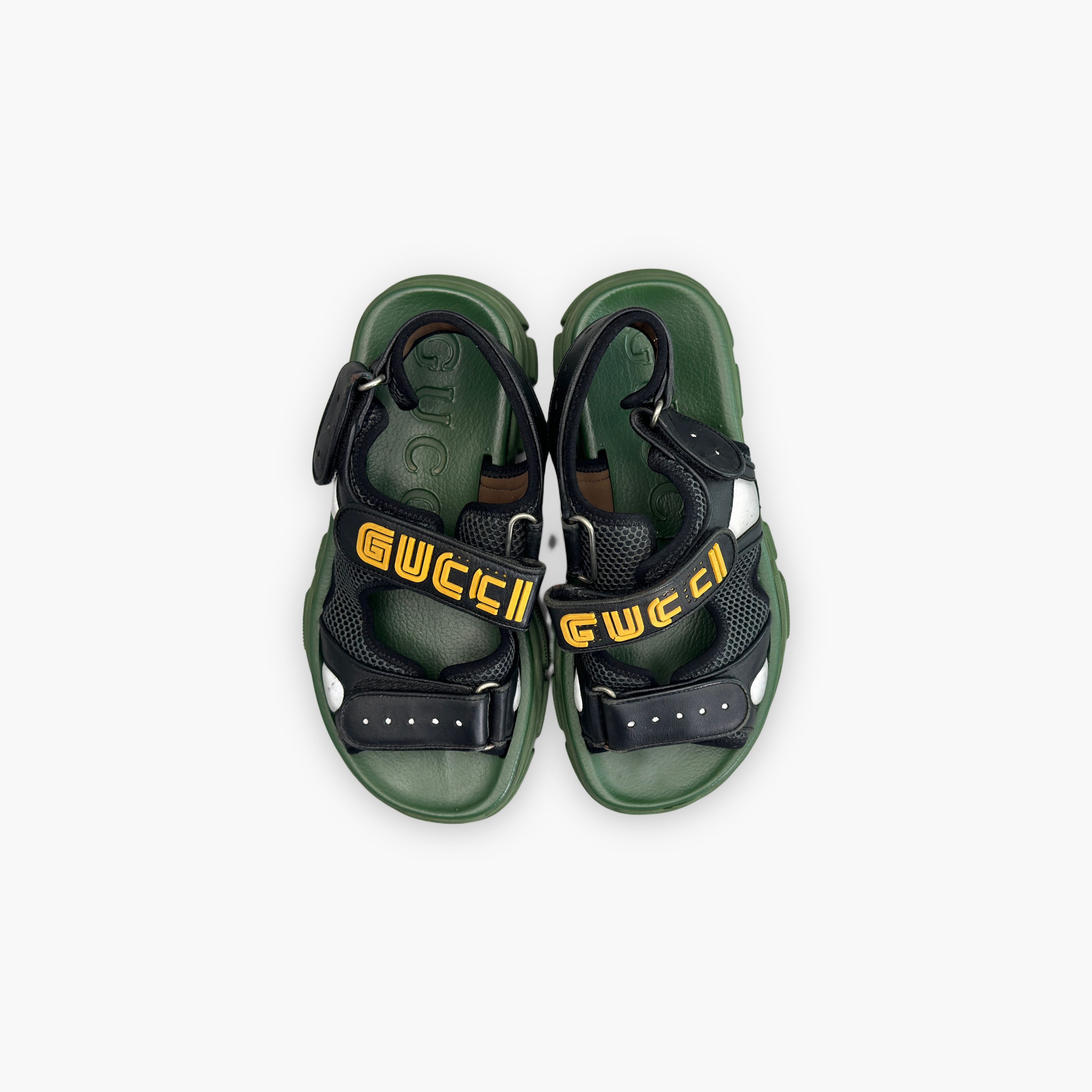 Gucci Gucci Logo Strap Sandals Size US 7 Size US 7 / EU 40 - 9 Thumbnail
