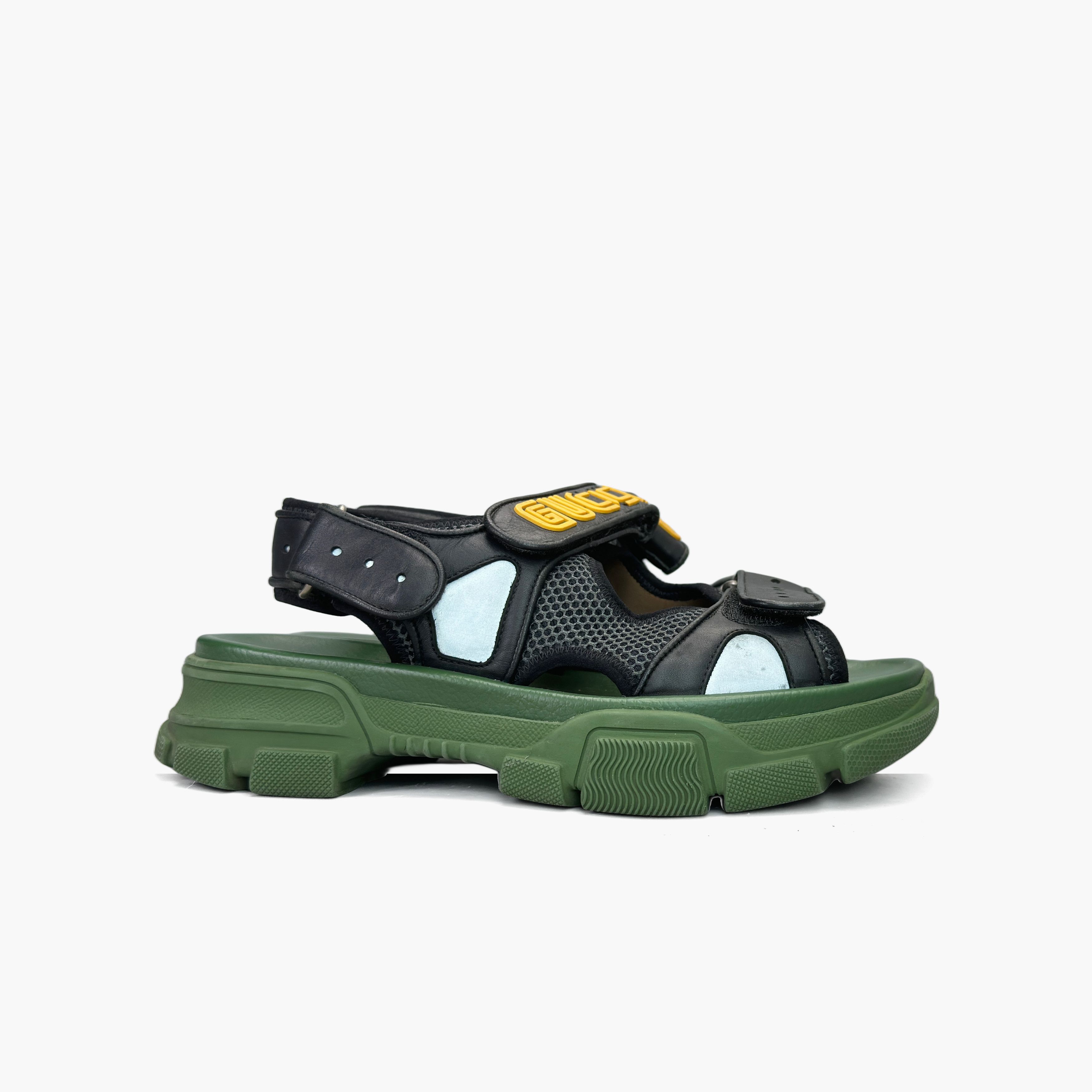 Gucci Gucci Logo Strap Sandals Size US 7 Size US 7 / EU 40 - 4 Thumbnail