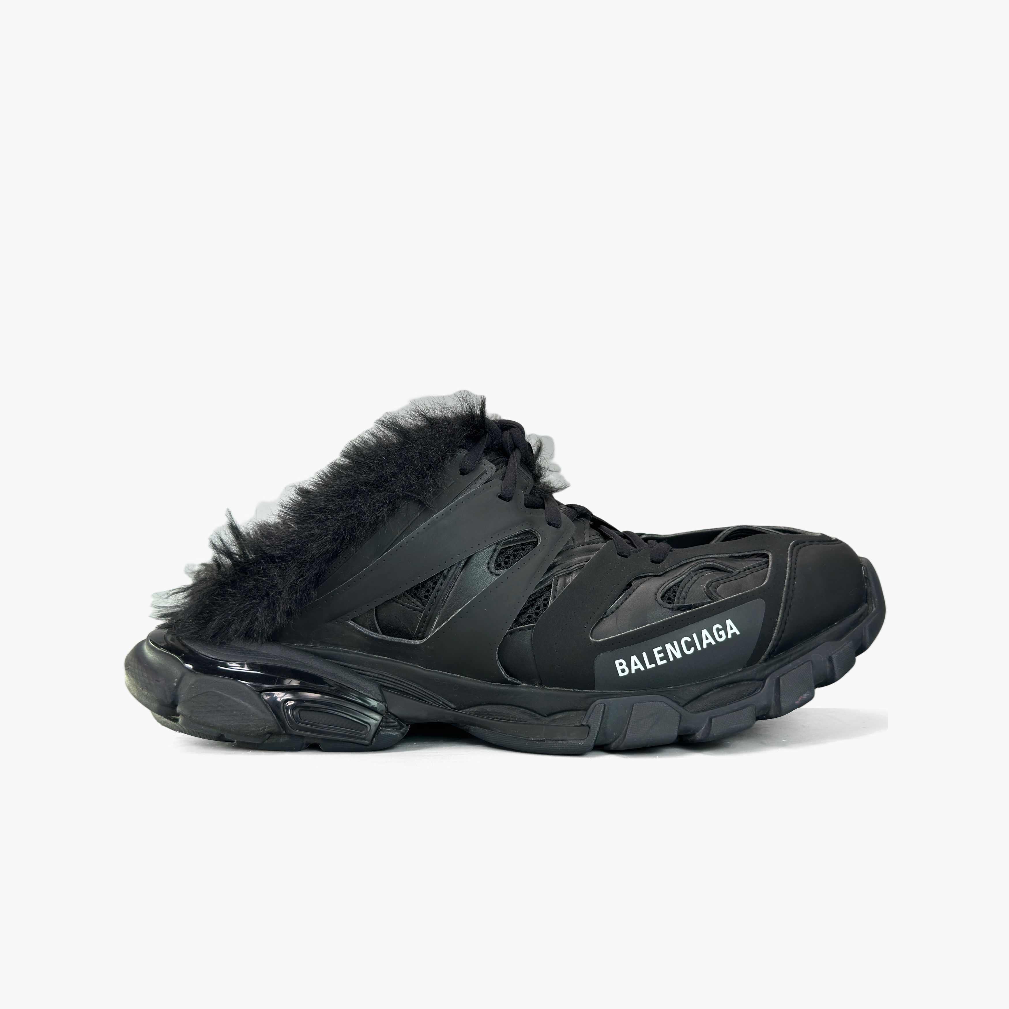 Balenciaga Balenciaga Fur Lined Track Mules US 9 Size US 9 / EU 42 - 4 Thumbnail