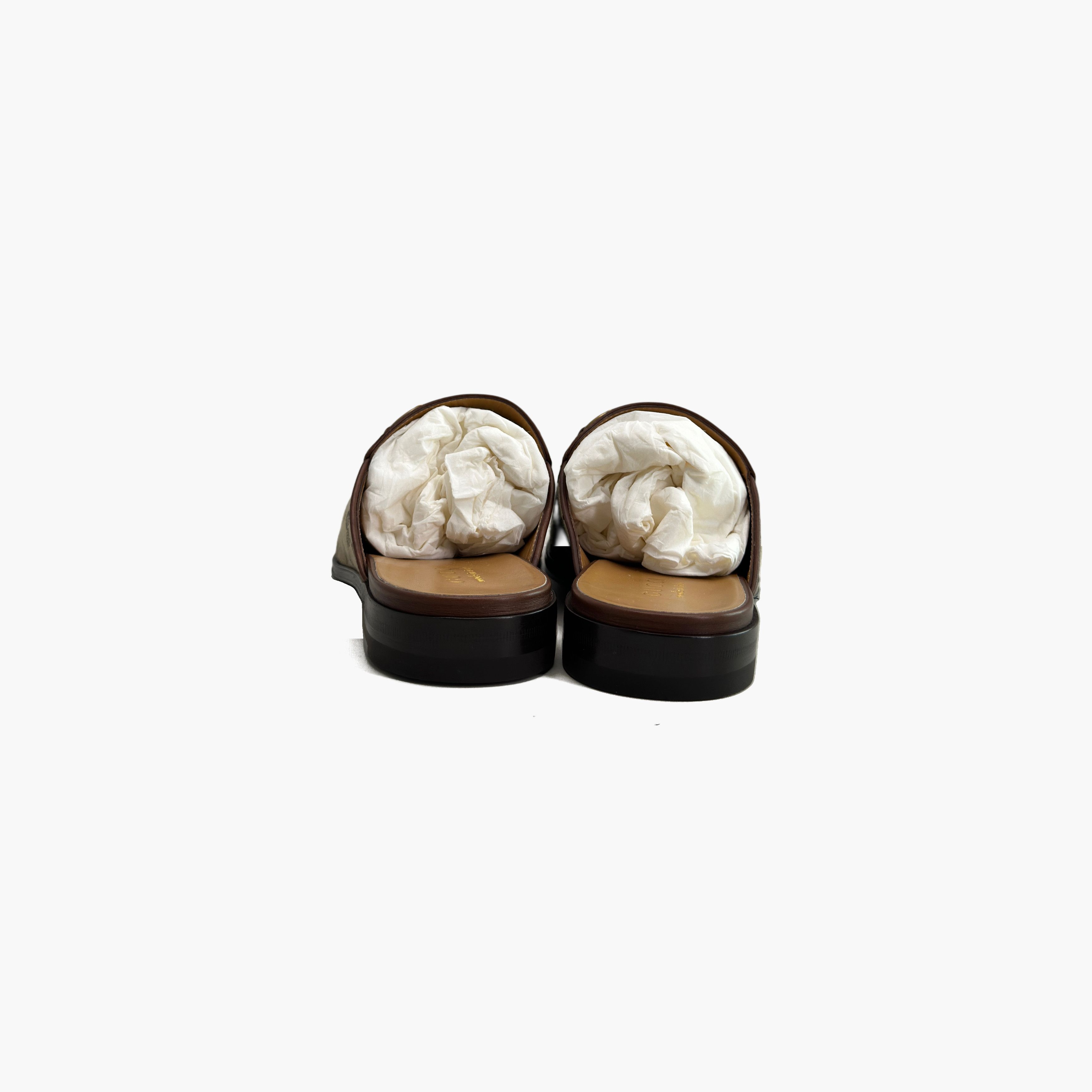 Gucci Gucci Horsebit Canvas Mules Size 8 Size US 9 / EU 42 - 6 Thumbnail