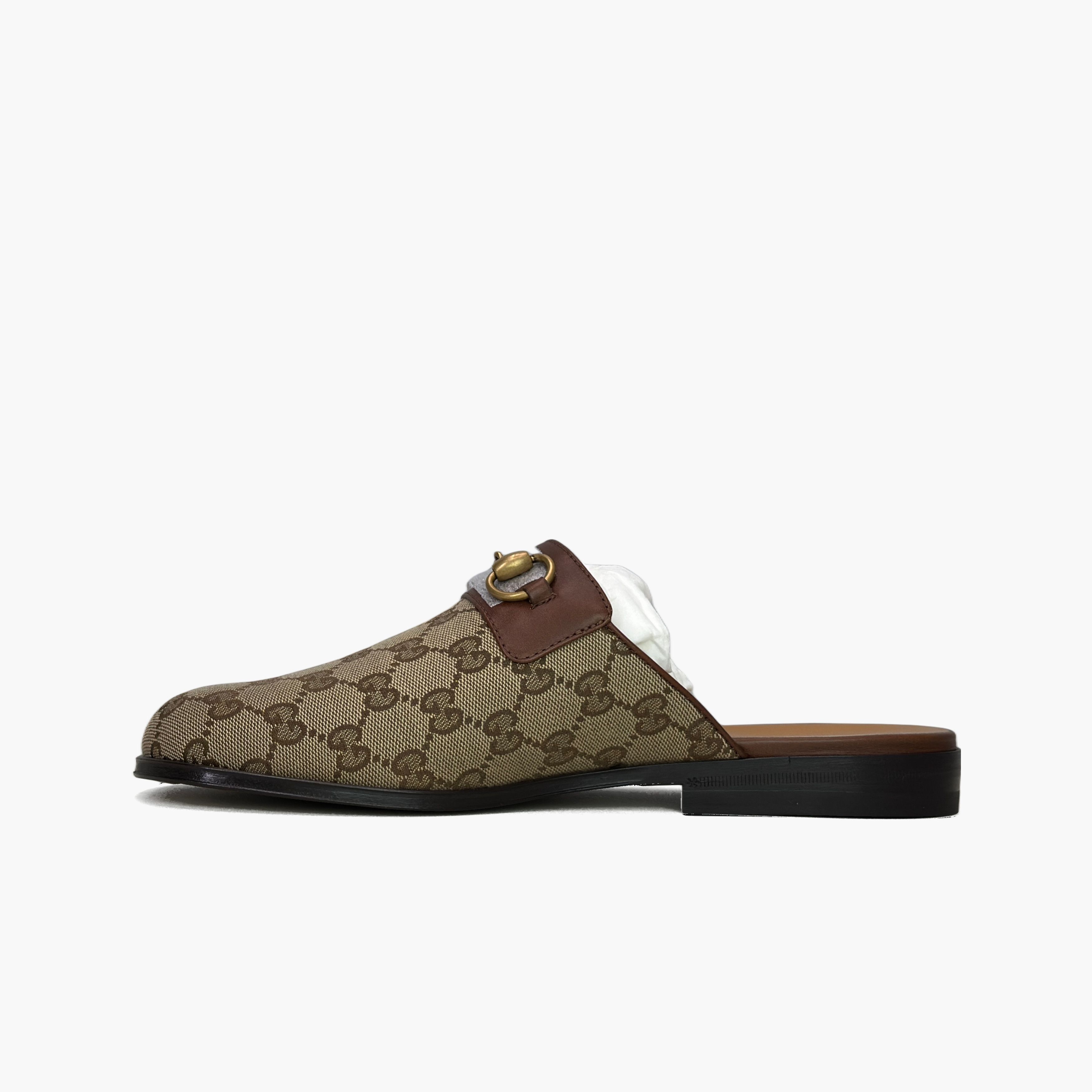 Gucci Gucci Horsebit Canvas Mules Size 8 Size US 9 / EU 42 - 3 Thumbnail