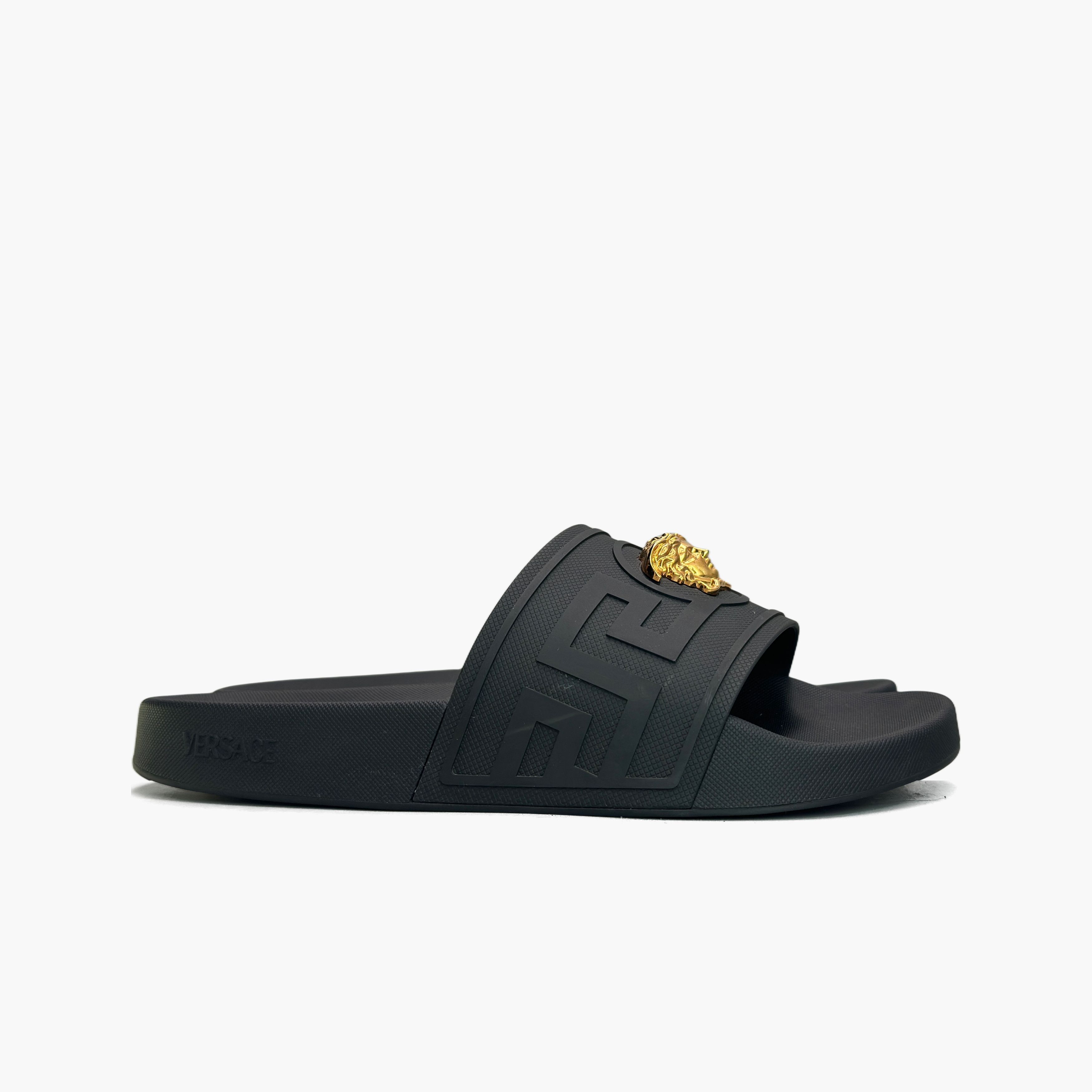 Versace Versace La Medusa Greek Key Slides Size 43 Size US 10 / EU 43 - 4 Thumbnail