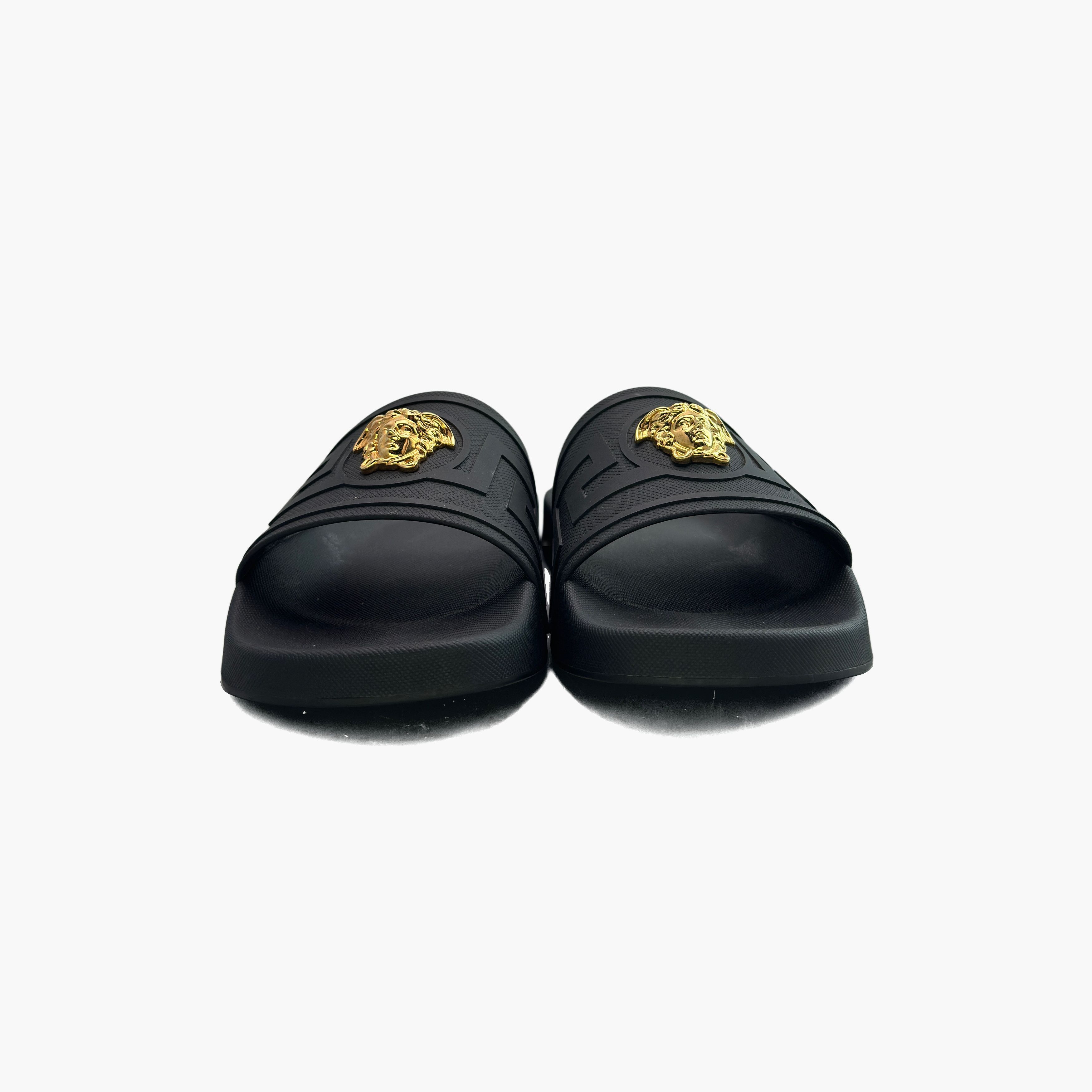 Versace Versace La Medusa Greek Key Slides Size 43 Size US 10 / EU 43 - 5 Thumbnail