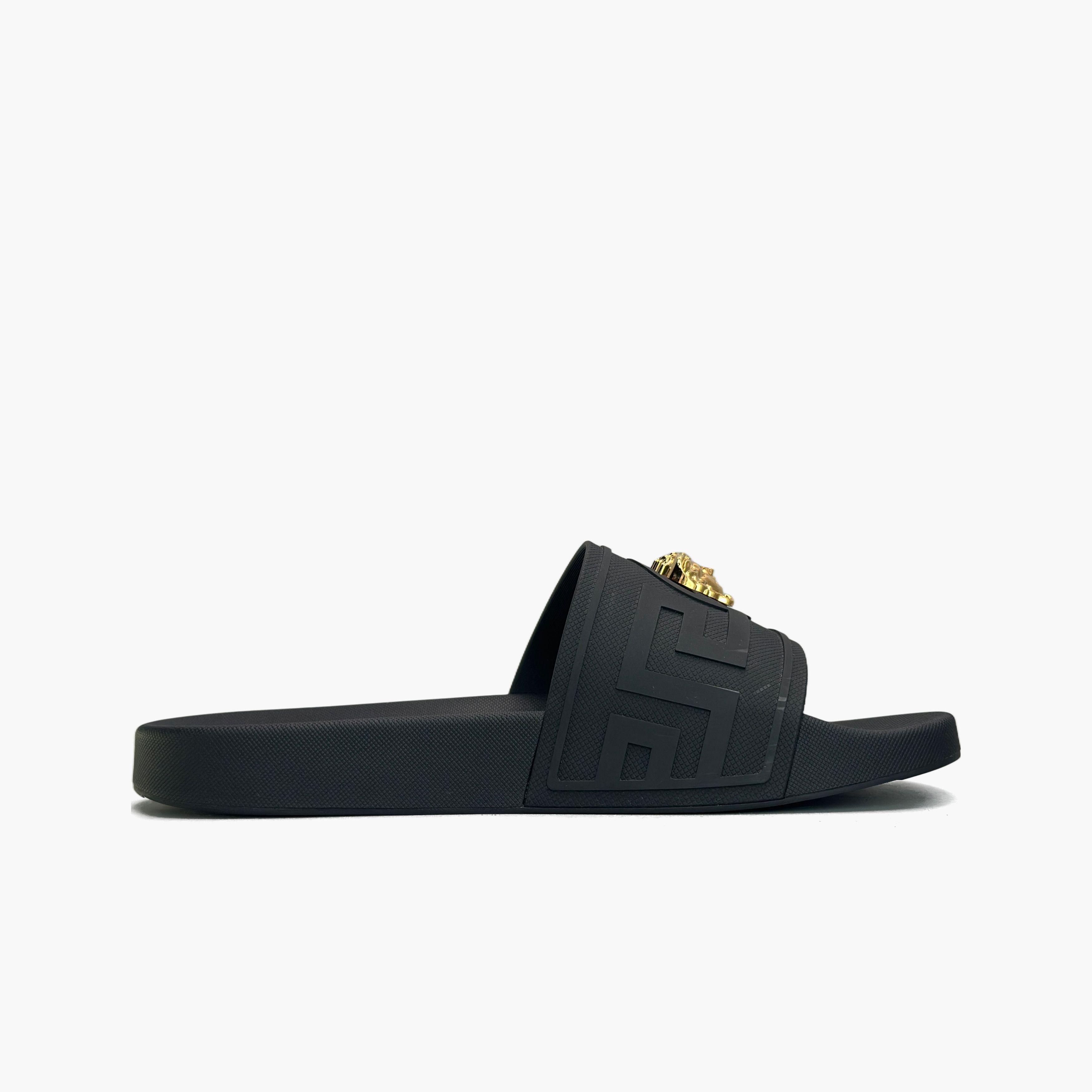 Versace Versace La Medusa Greek Key Slides Size 43 Size US 10 / EU 43 - 2 Thumbnail