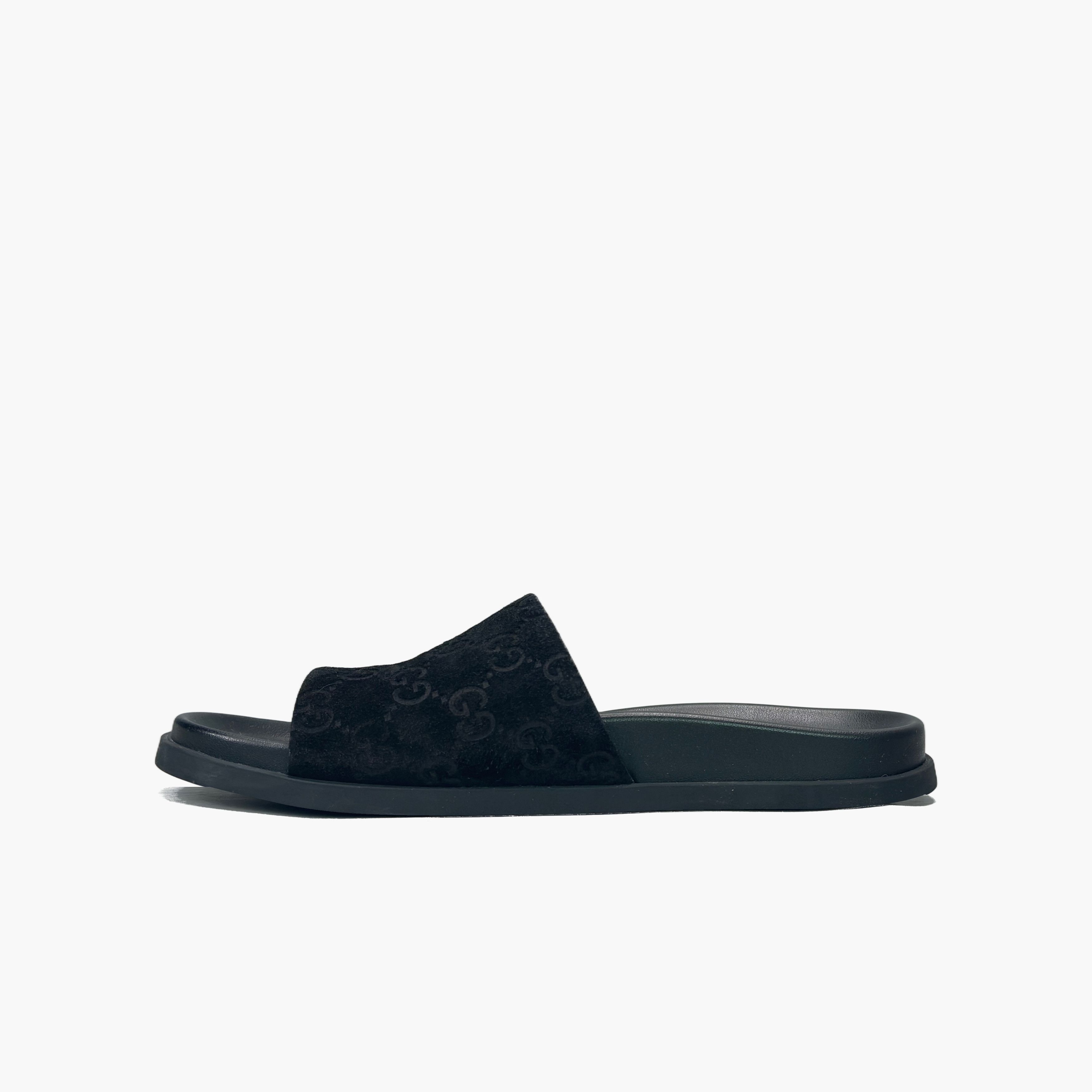Gucci Gucci GG Suede Slides Size 6 Size US 6 / EU 39 - 3 Thumbnail