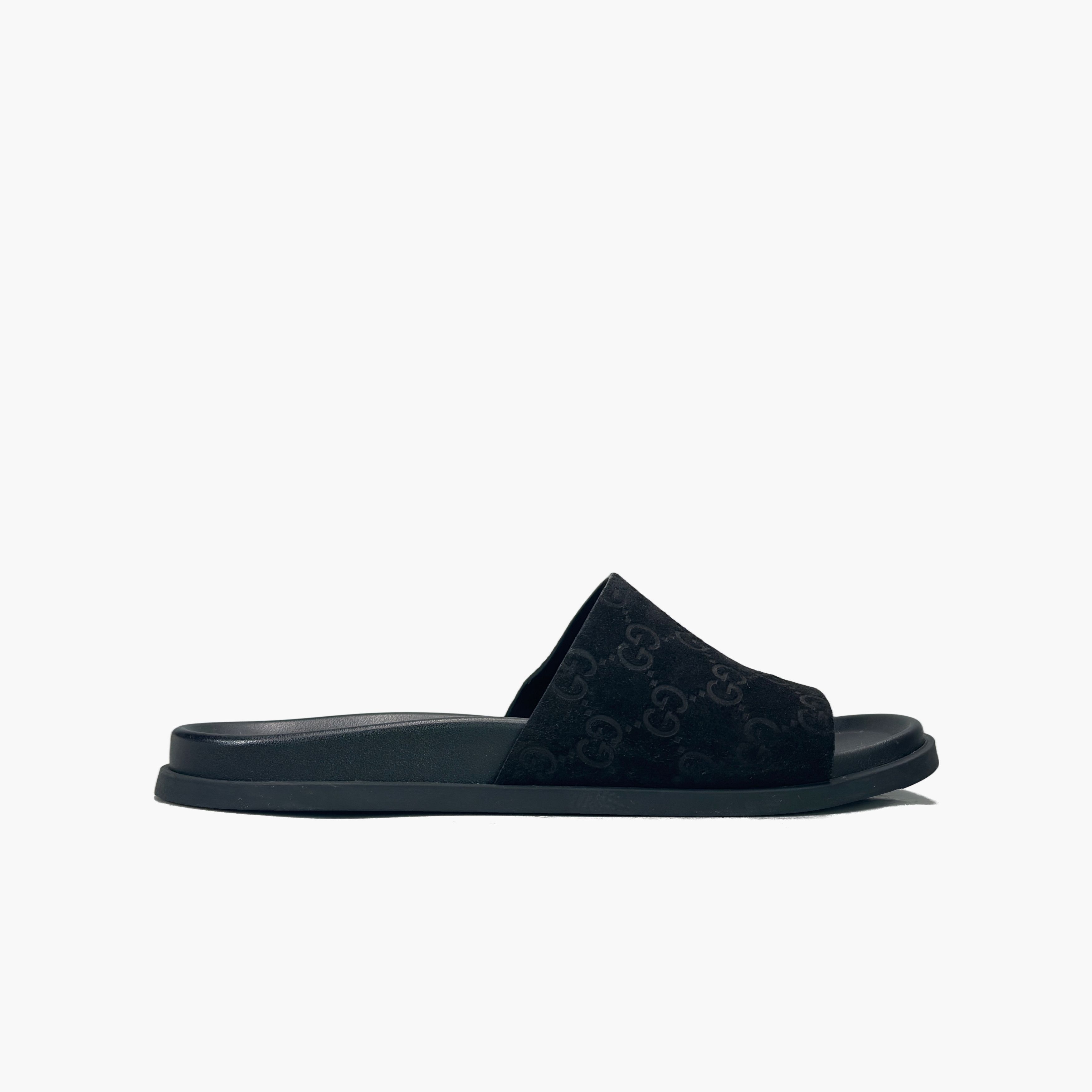Gucci Gucci GG Suede Slides Size 6 Size US 6 / EU 39 - 2 Thumbnail