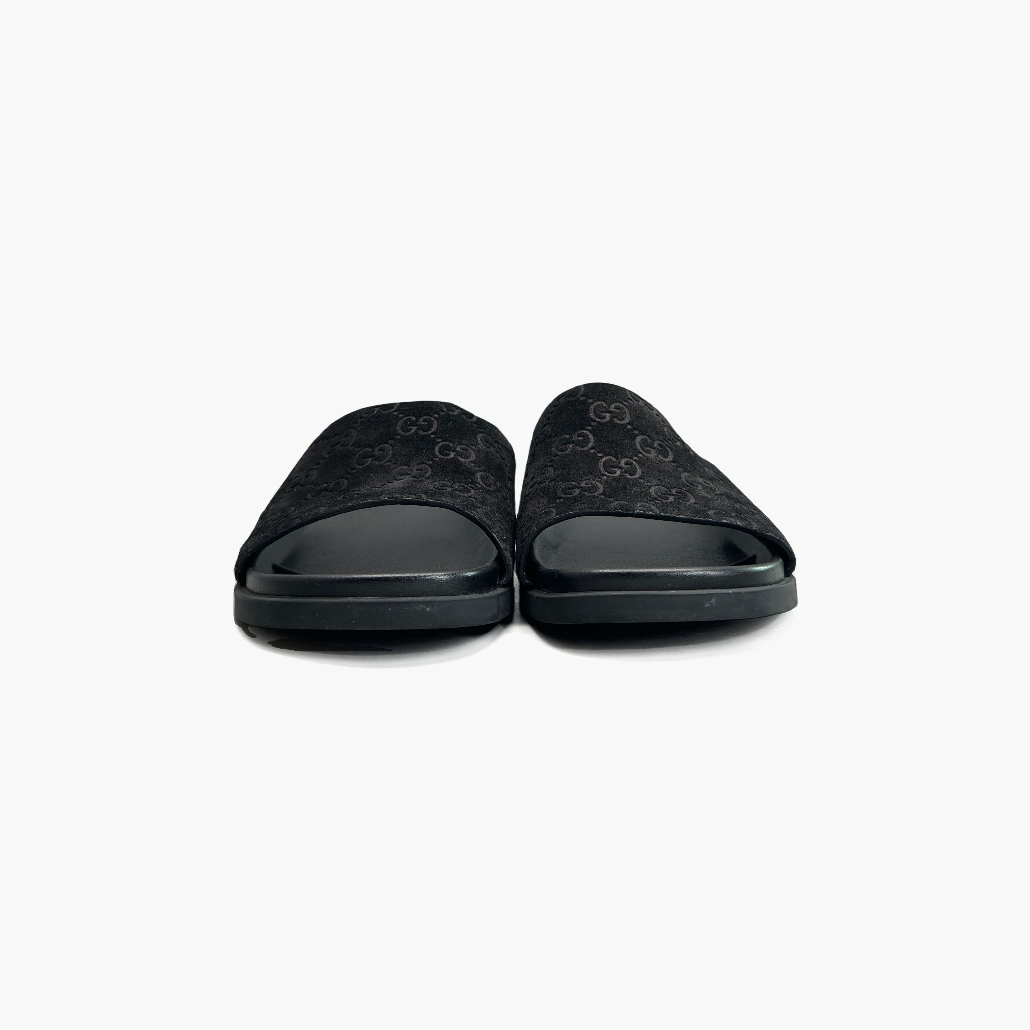 Gucci Gucci GG Suede Slides Size 6 Size US 6 / EU 39 - 5 Thumbnail