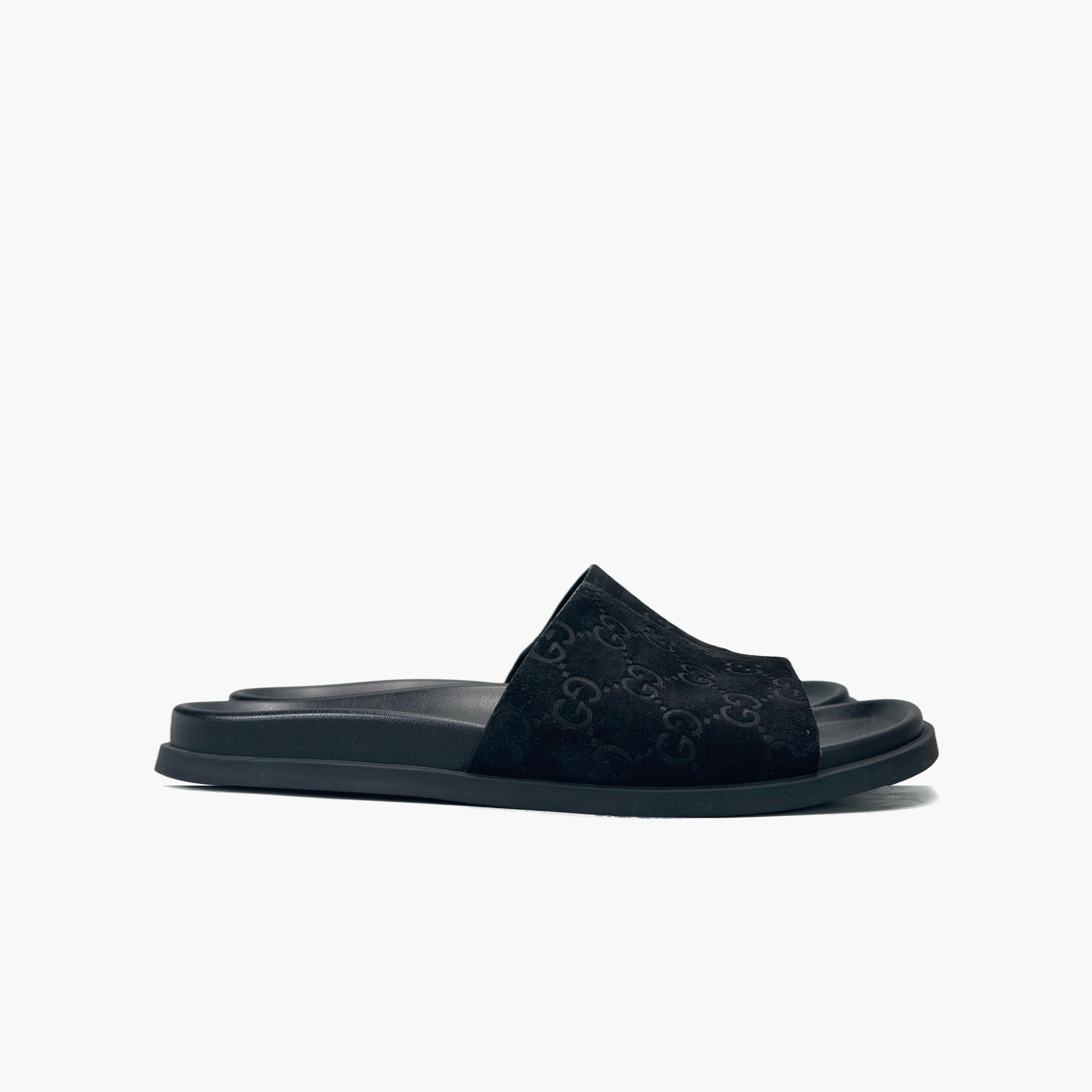 Gucci Gucci GG Suede Slides Size 6 Size US 6 / EU 39 - 4 Thumbnail
