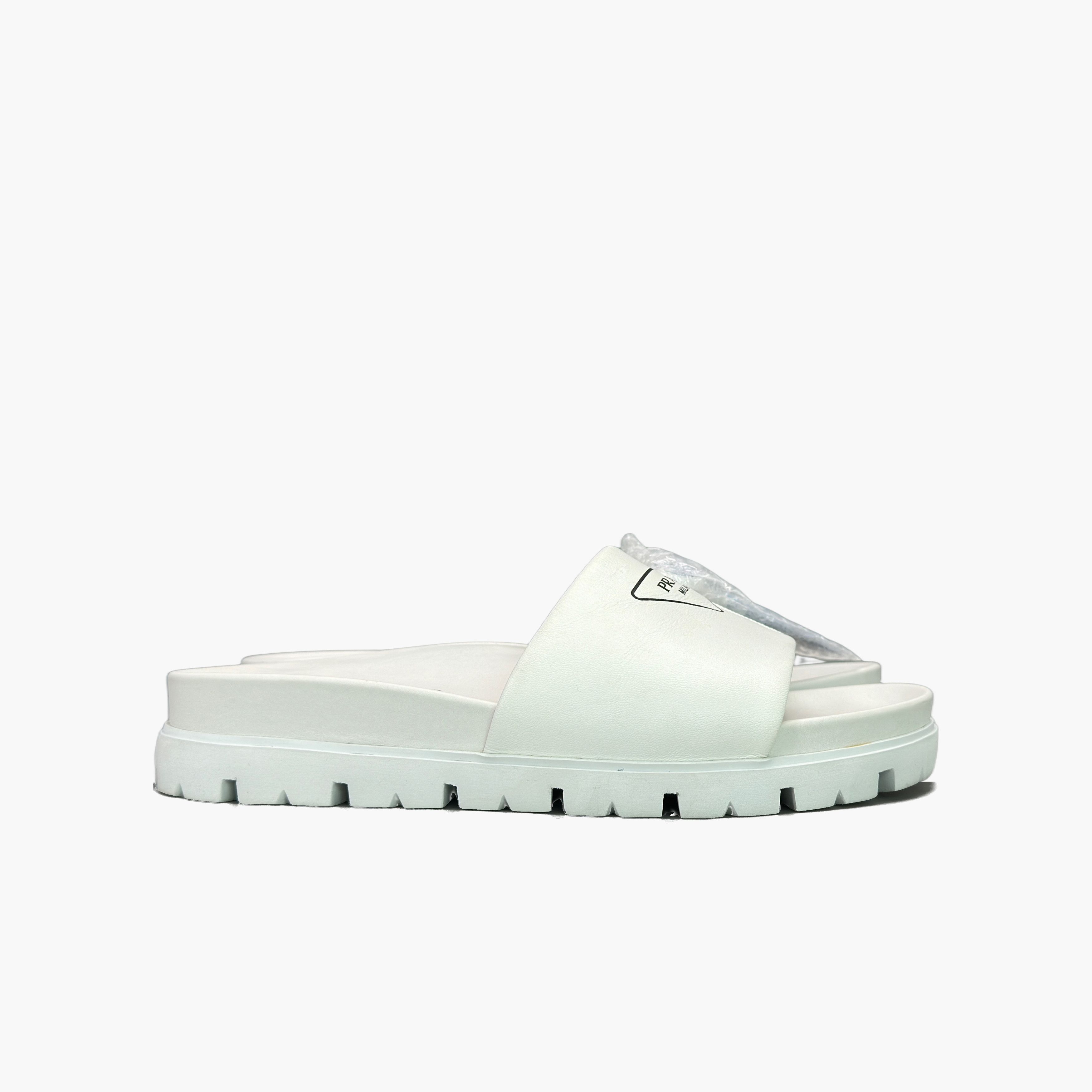 Prada Prada Logo Slide Sandals Size 7 Size US 7 / EU 40 - 4 Thumbnail