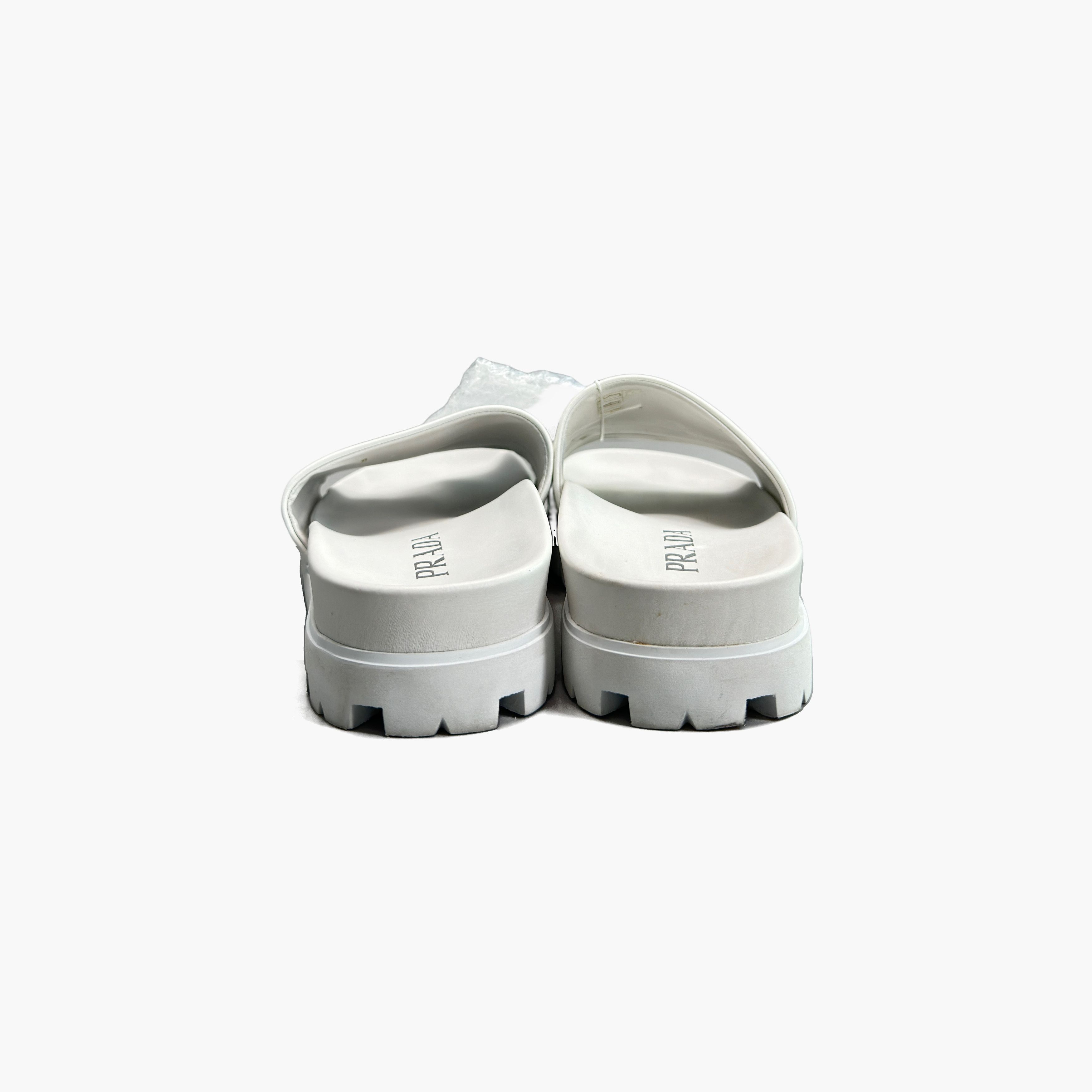 Prada Prada Logo Slide Sandals Size 7 Size US 7 / EU 40 - 6 Thumbnail