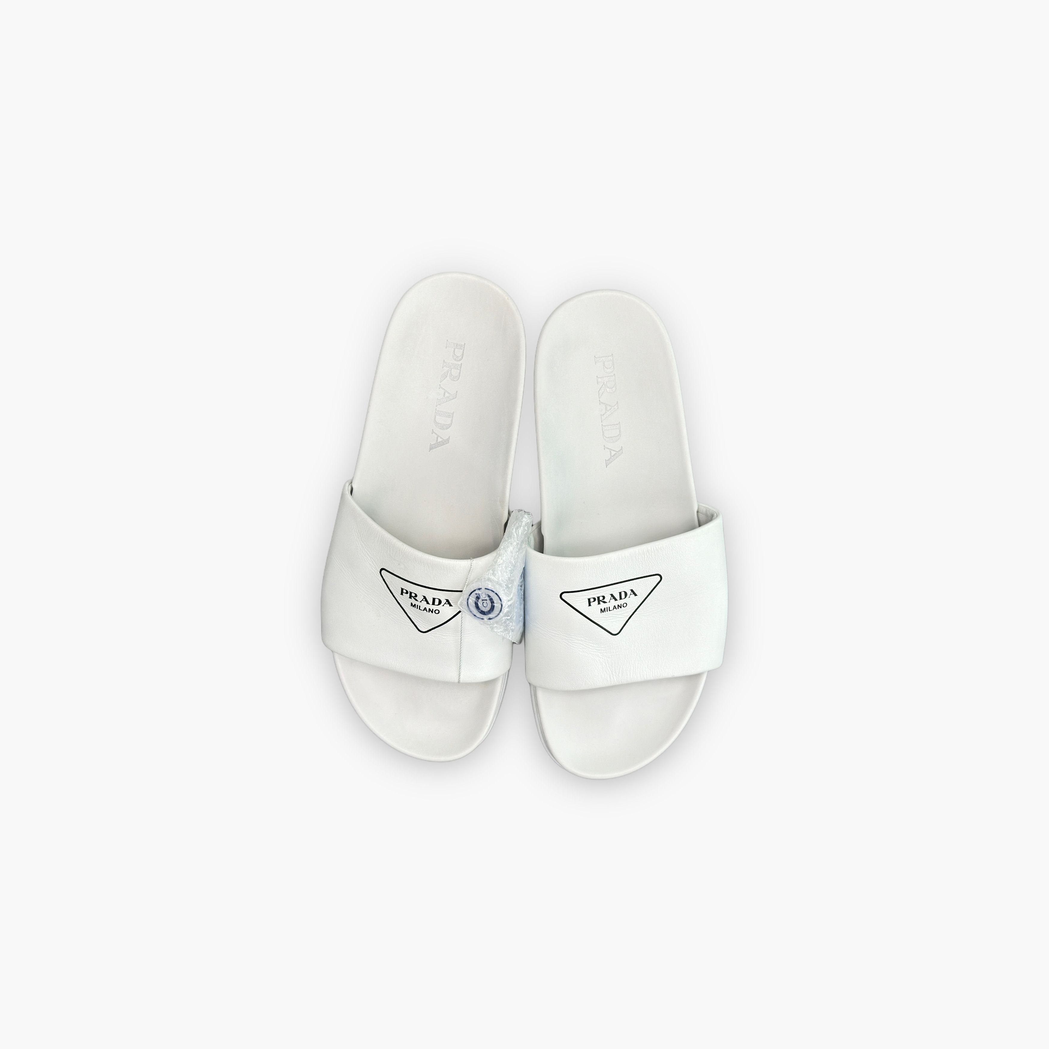 Prada Prada Logo Slide Sandals Size 7 Size US 7 / EU 40 - 9 Thumbnail