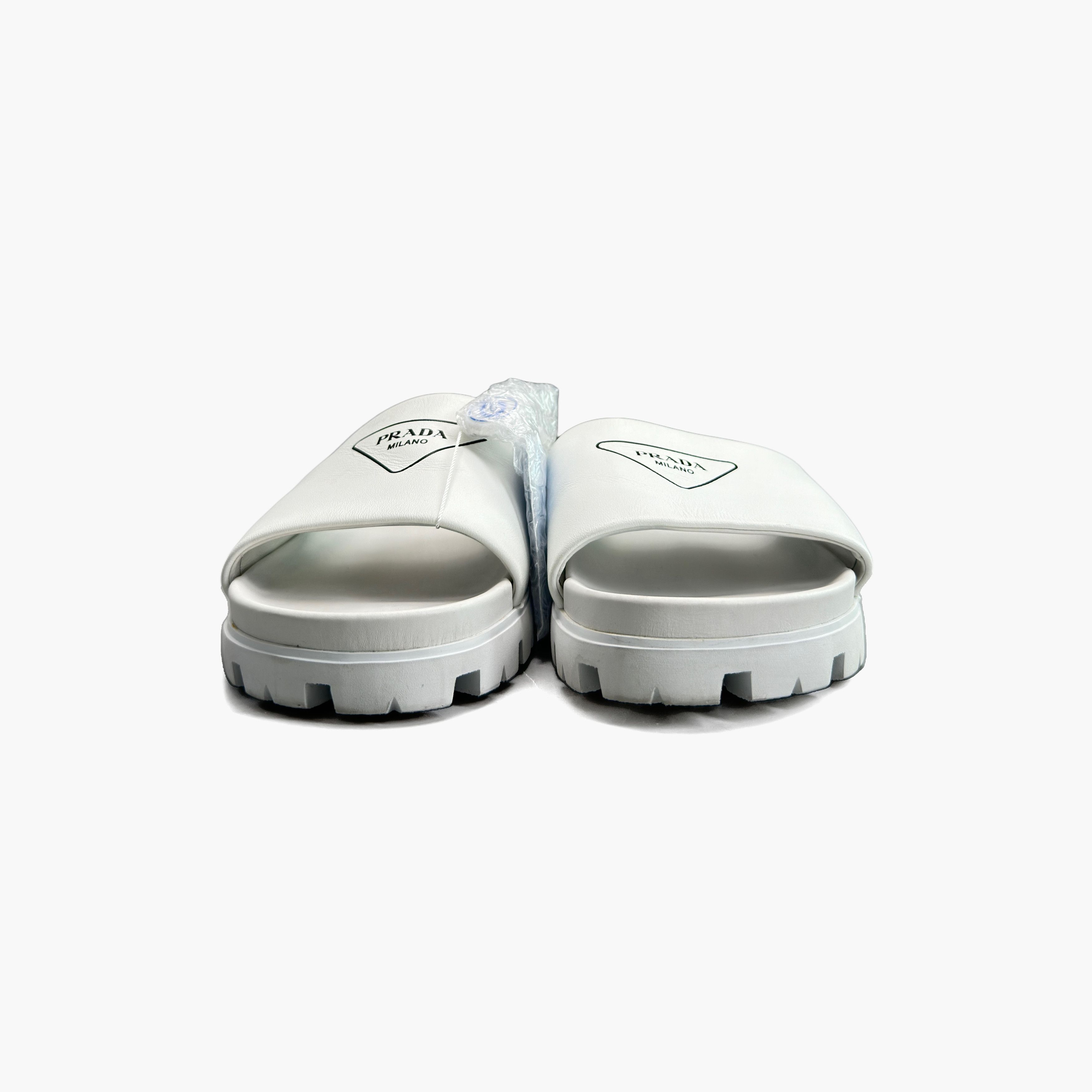 Prada Prada Logo Slide Sandals Size 7 Size US 7 / EU 40 - 5 Thumbnail