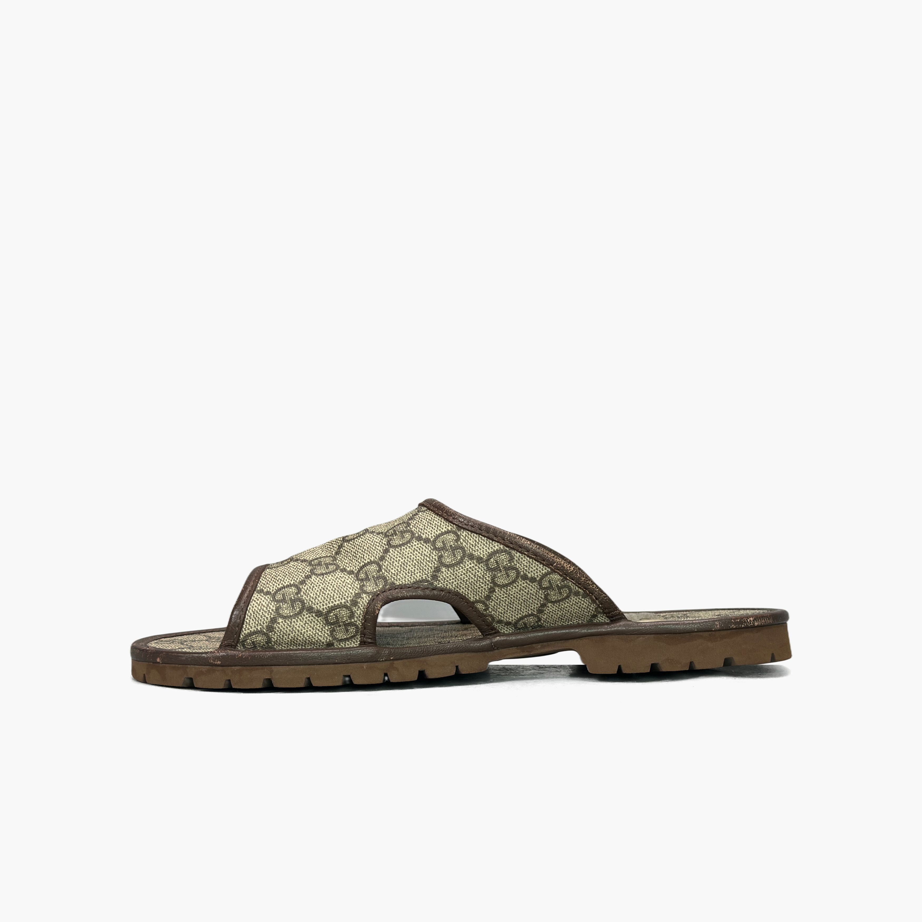 Gucci Gucci GG Supreme Canvas Slides Size 7 Size US 7 / EU 40 - 3 Thumbnail
