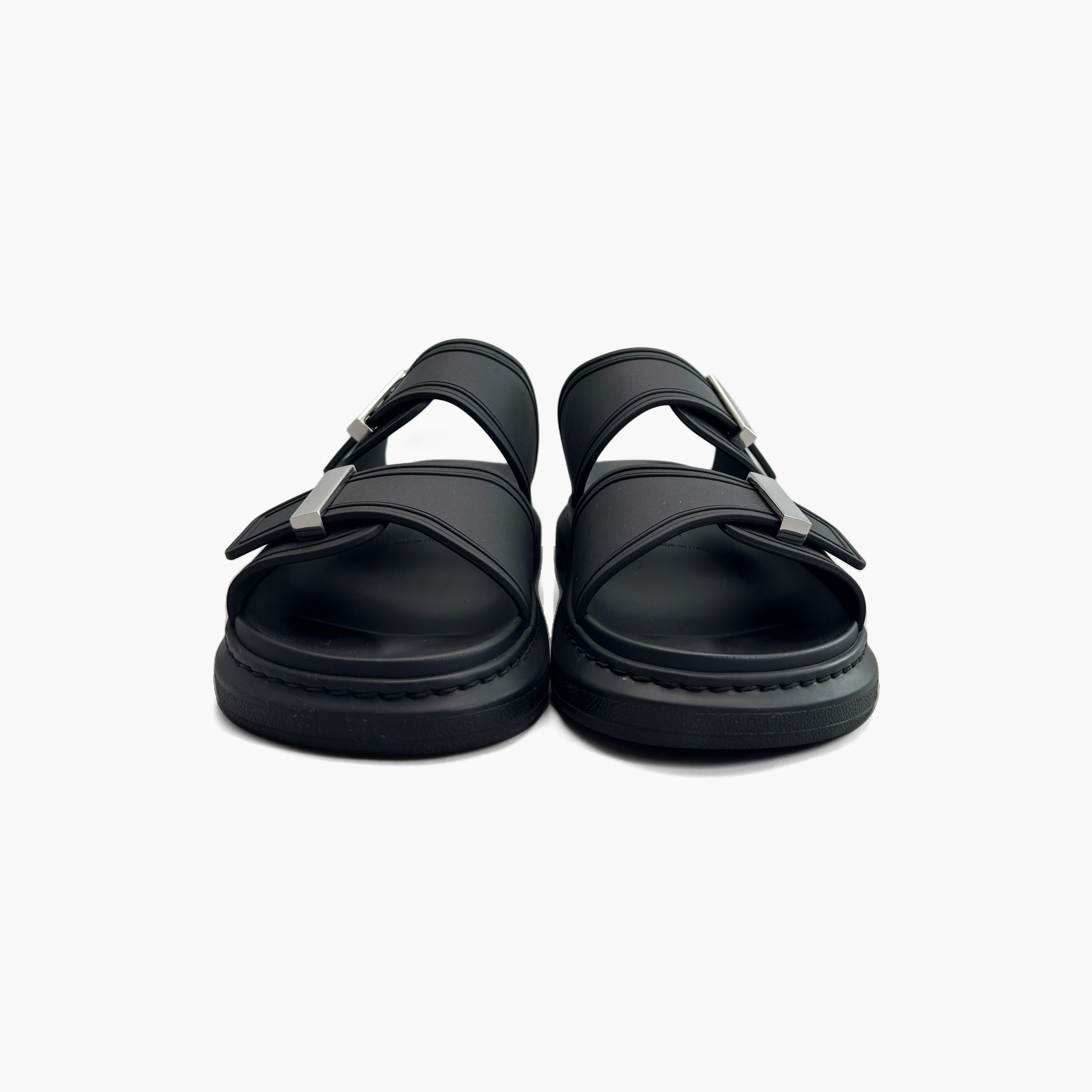 Alexander McQueen Alexander McQueen Rubber Buckle Sandals Size 8 Size US 8 / EU 41 - 5 Thumbnail