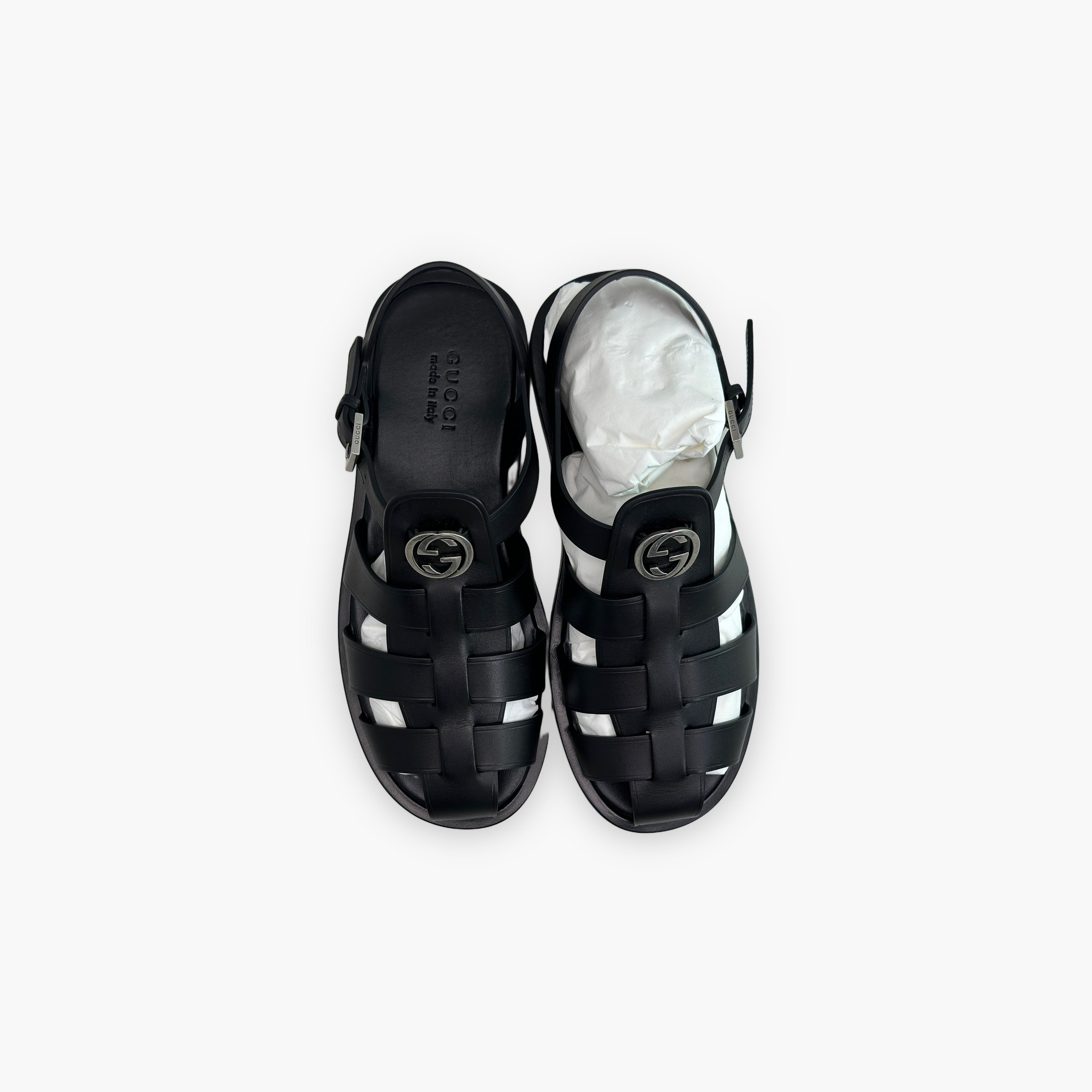 Gucci Gucci Interlocking G Sandals Size US 10 / EU 43 Size US 10 / EU 43 - 9 Thumbnail