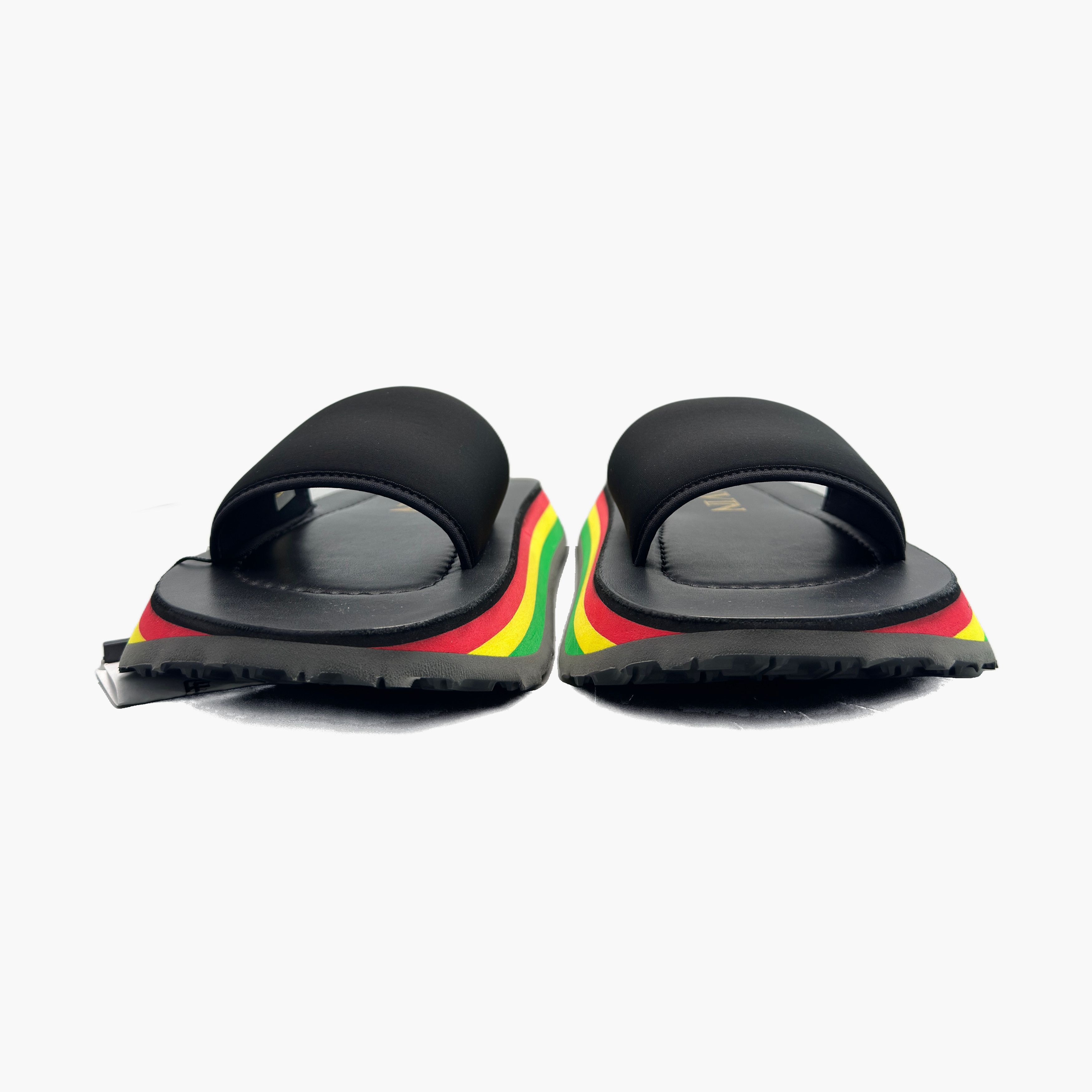 Lanvin Lanvin Multi-Color Platform Slides US 9 Size US 9 / EU 42 - 5 Thumbnail