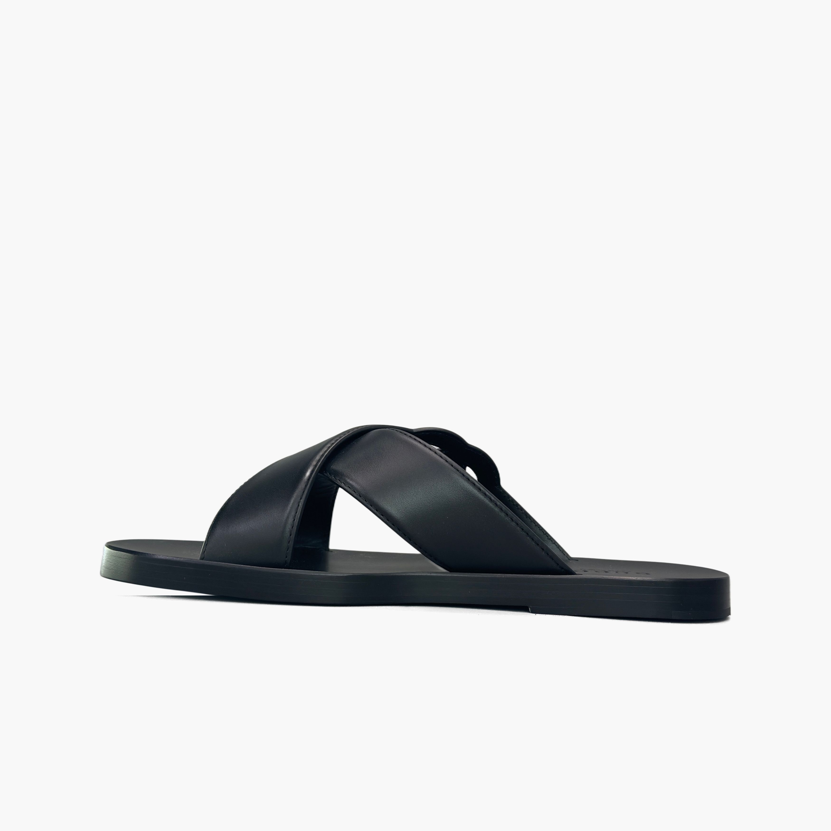 Gucci Gucci Interlocking Leather Slides Size 10 Size US 10 / EU 43 - 3 Thumbnail