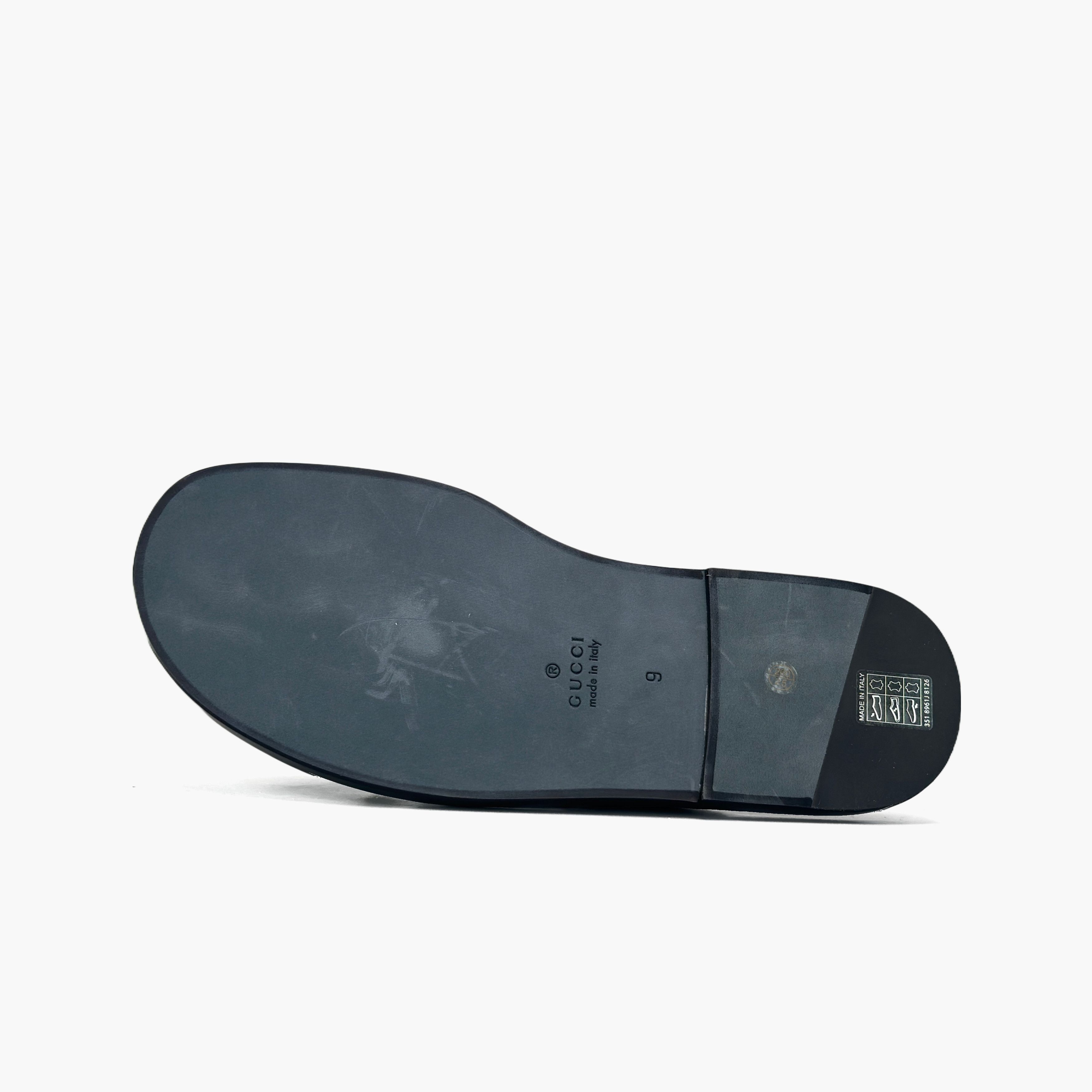 Gucci Gucci Interlocking Leather Slides Size 10 Size US 10 / EU 43 - 8 Thumbnail