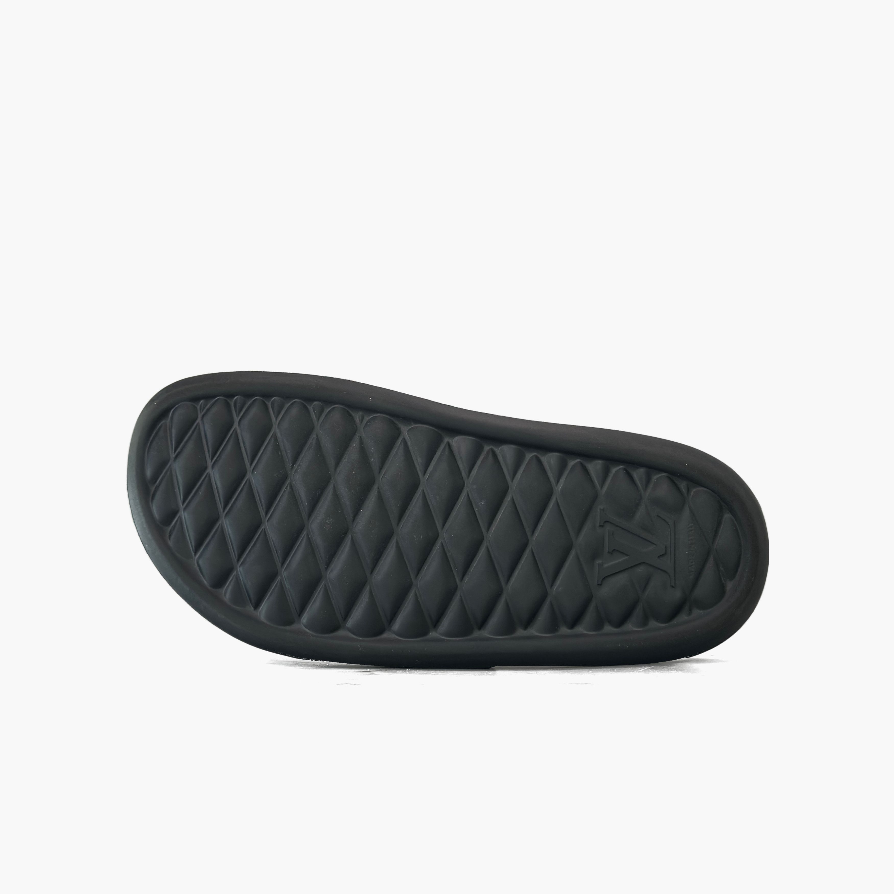 Louis Vuitton Louis Vuitton Monogram Eclipse Waterfront Slides Size 6 Size US 6 / EU 39 - 8 Thumbnail