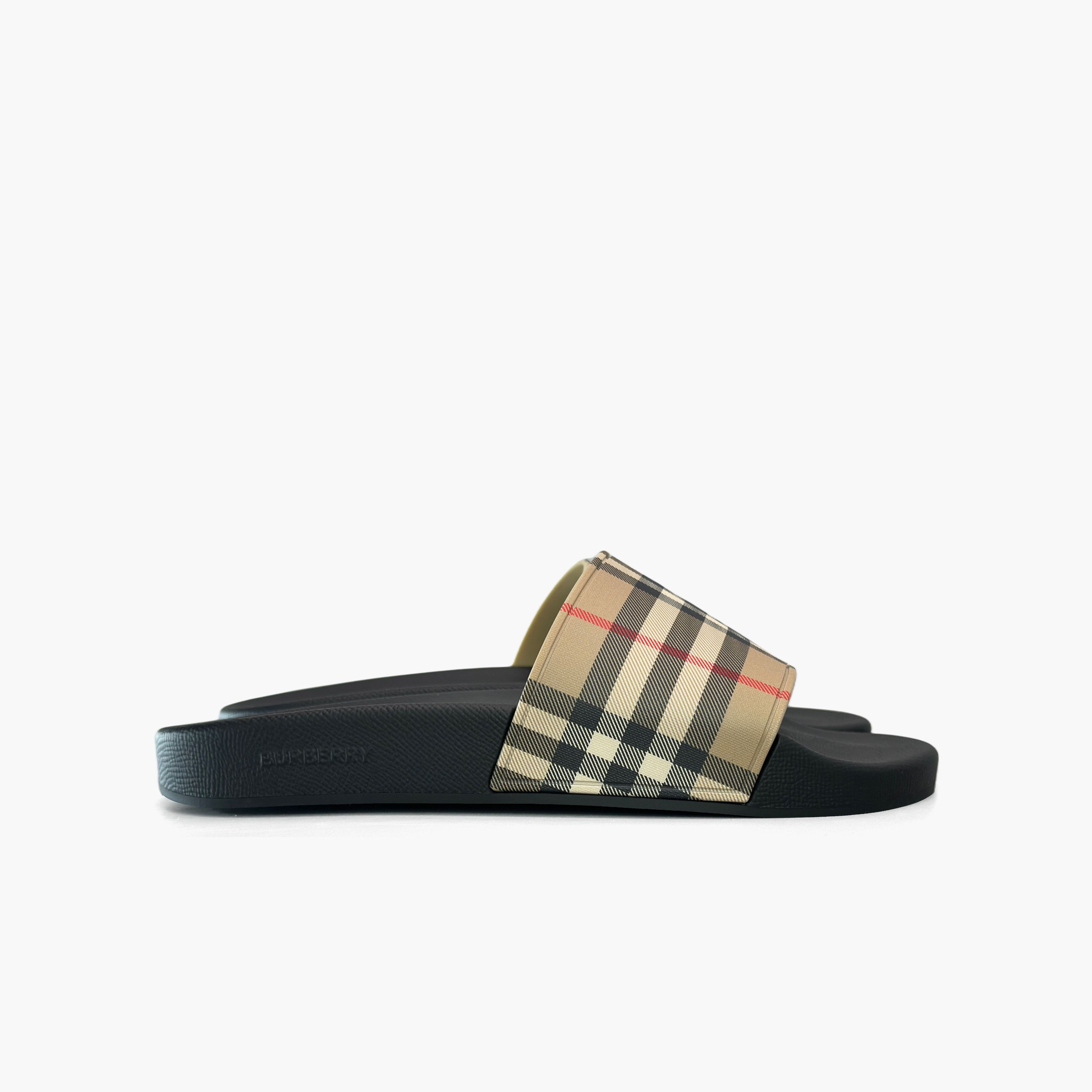 Burberry Burberry Check Slides Size US 6 Size US 6 / EU 39 - 4 Thumbnail