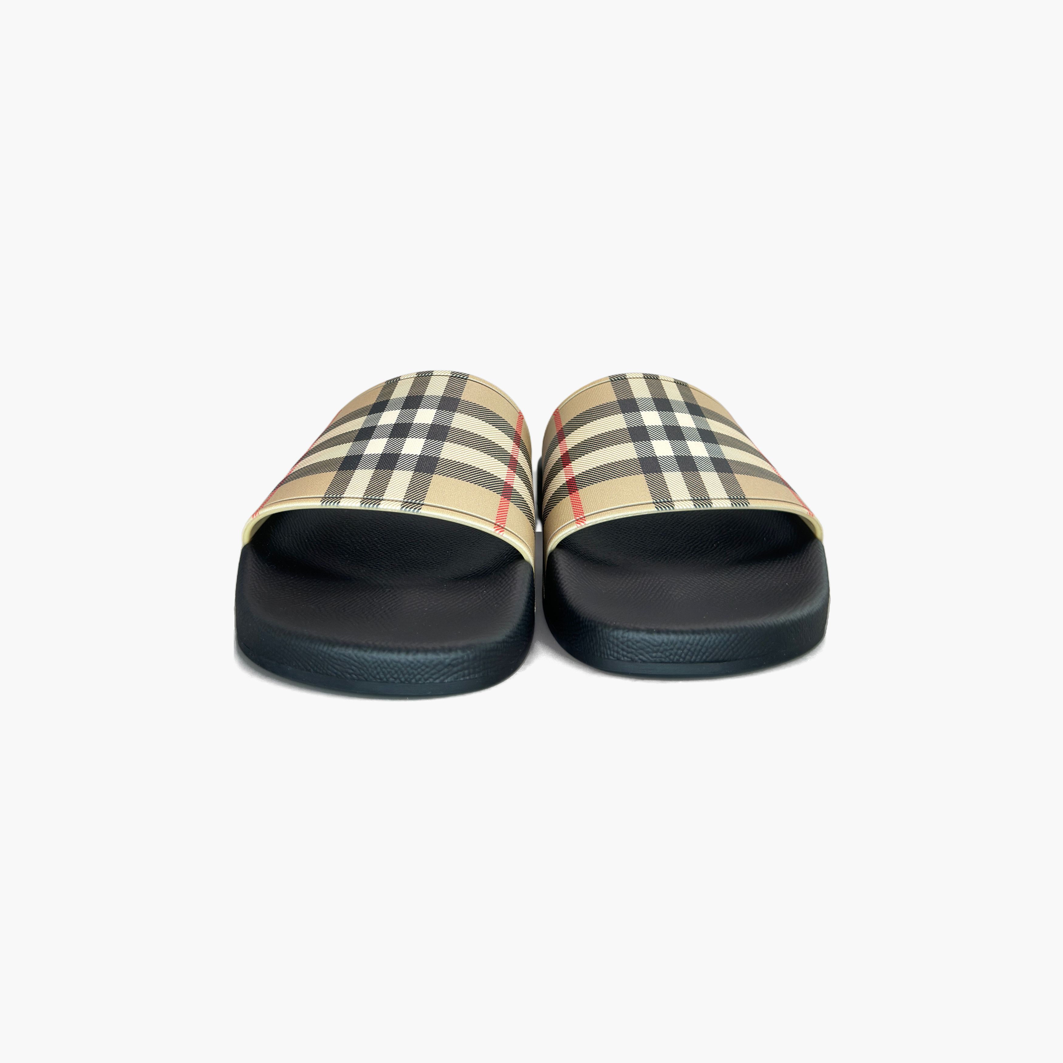 Burberry Burberry Check Slides Size US 6 Size US 6 / EU 39 - 5 Thumbnail