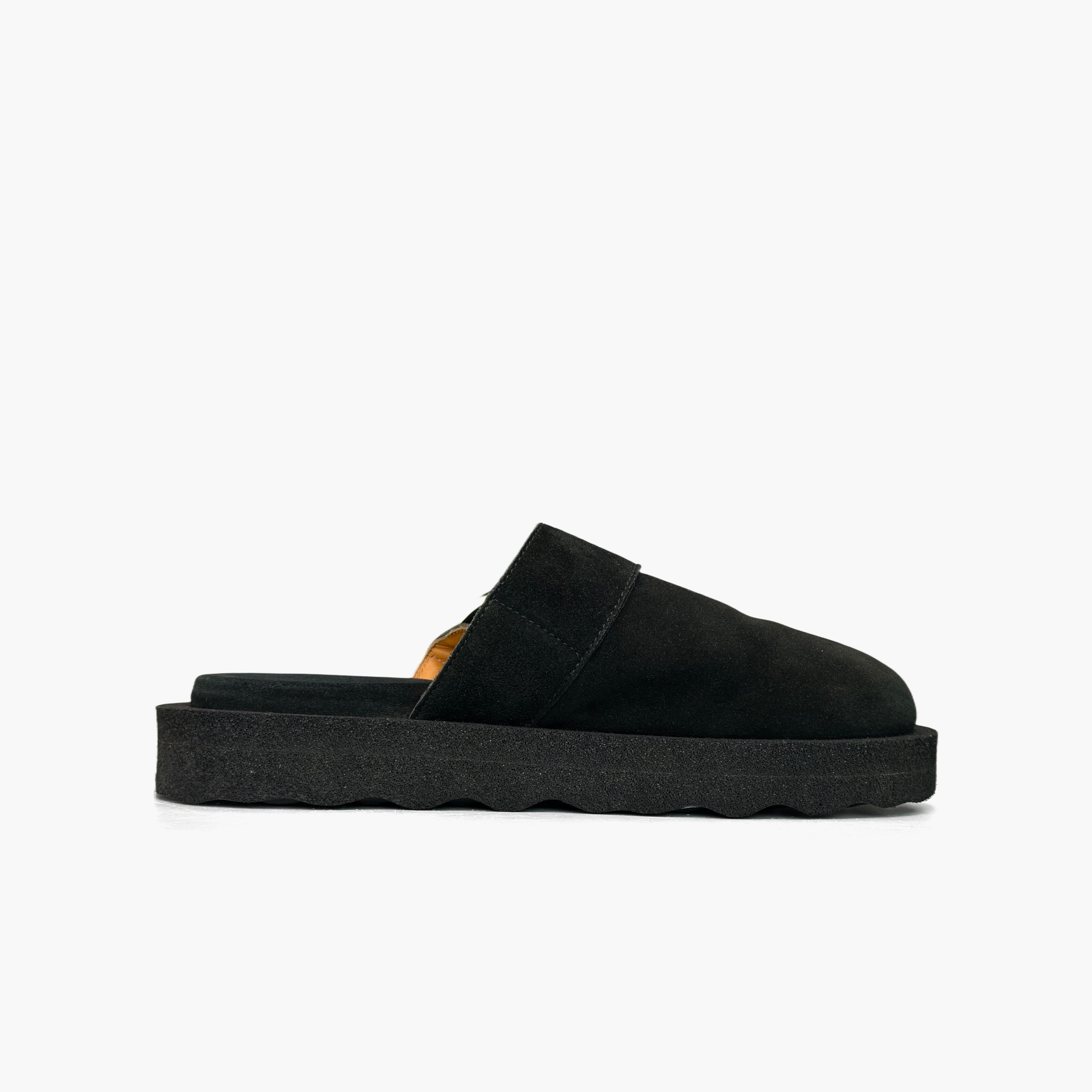Off-White Off-White Suede Buckled Slides Size 40 Size US 7 / EU 40 - 2 Thumbnail