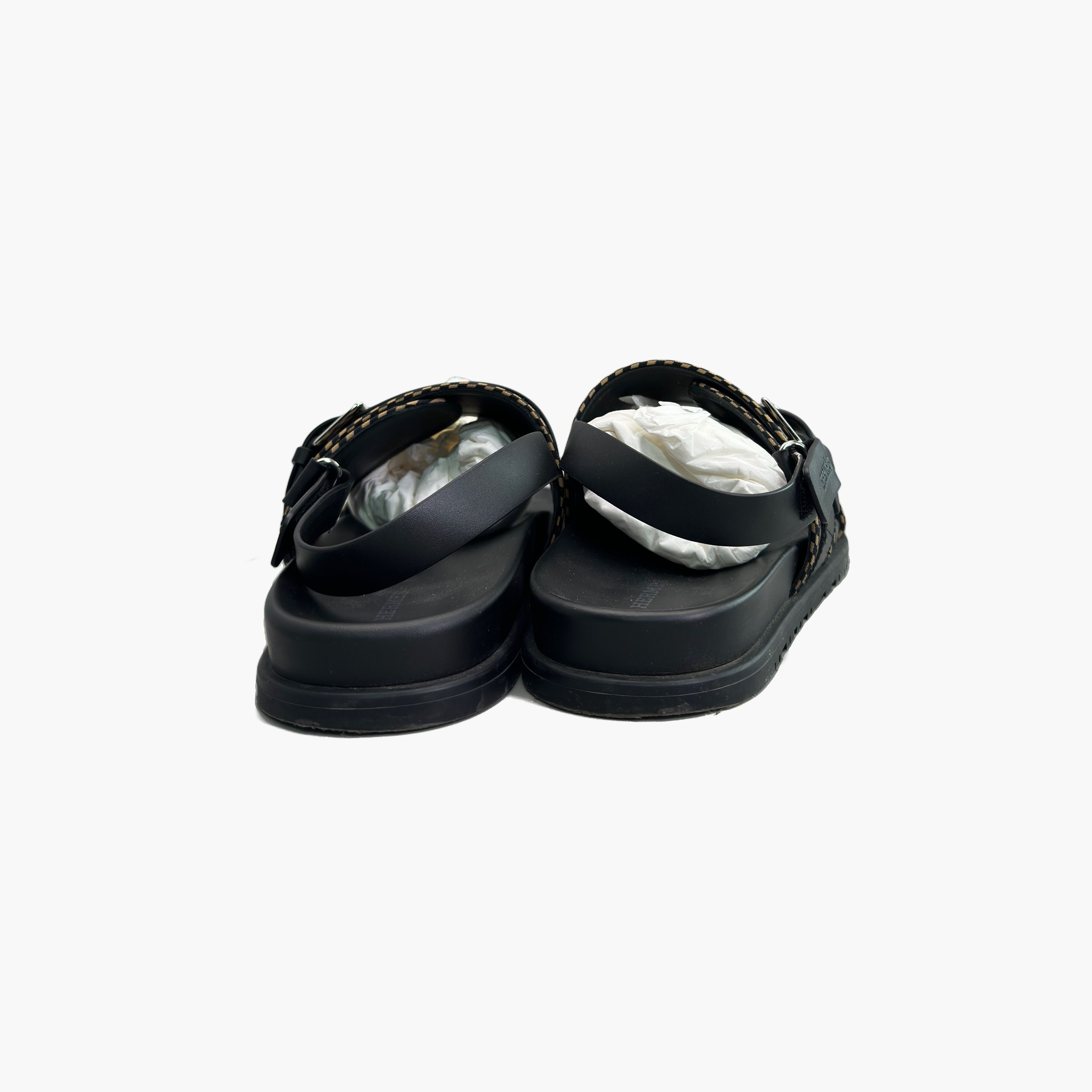 Hermes Hermes Chypre Sandals Size US 11 / EU 44 Size US 11 / EU 44 - 6 Thumbnail