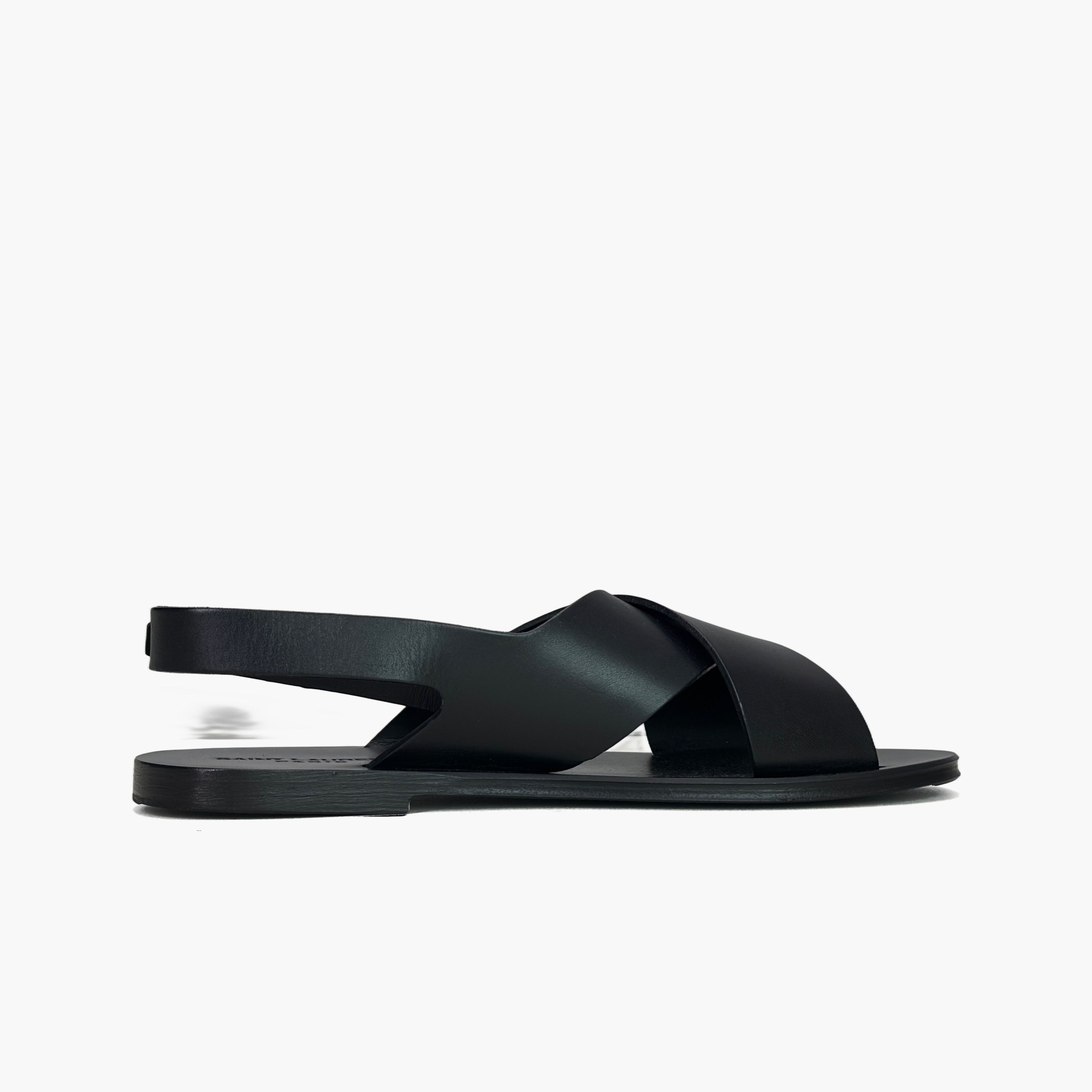 Saint Laurent Paris Saint Laurent Leather Criss-Cross Sandals US 8 Size US 8 / EU 41 - 2 Thumbnail