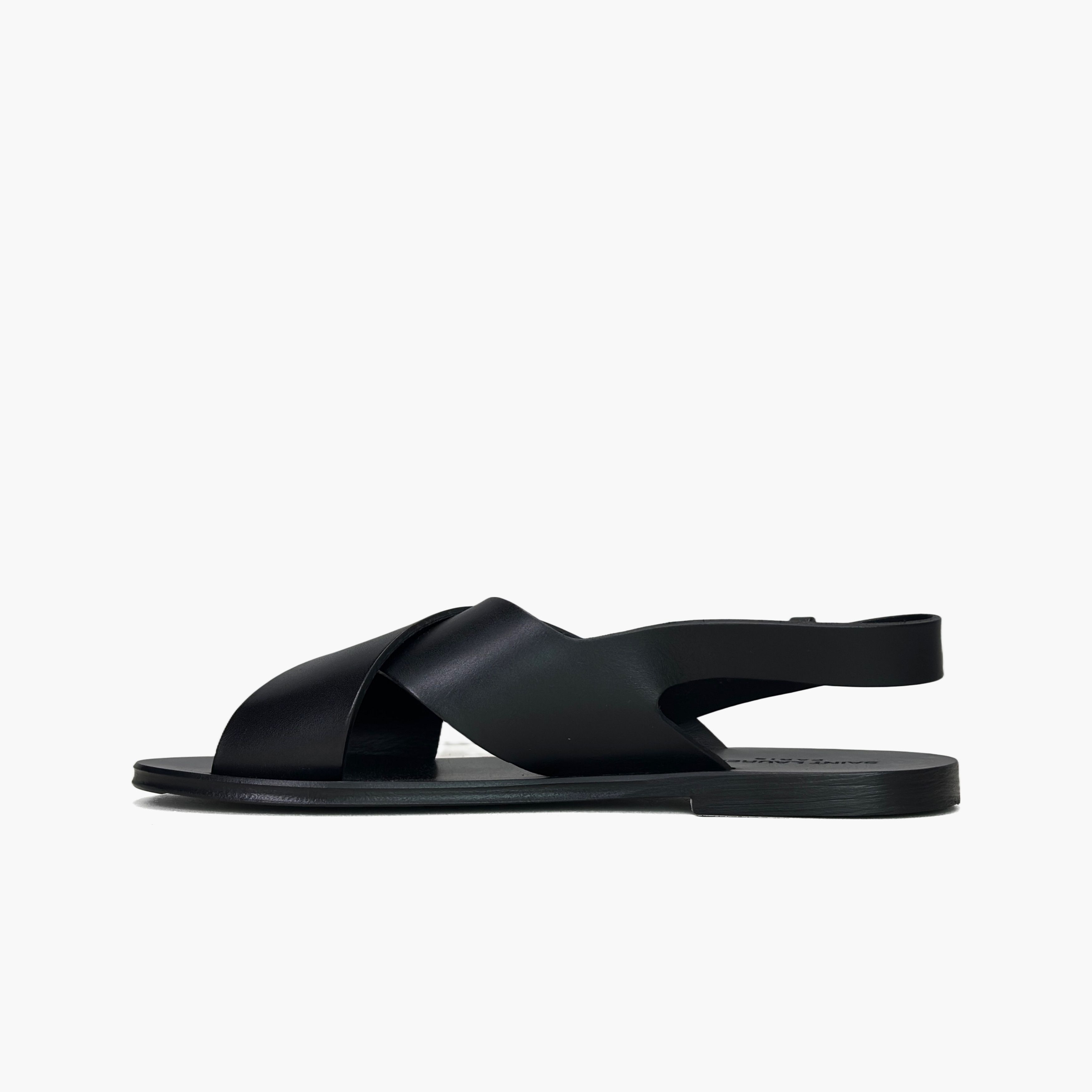 Saint Laurent Paris Saint Laurent Leather Criss-Cross Sandals US 8 Size US 8 / EU 41 - 3 Thumbnail