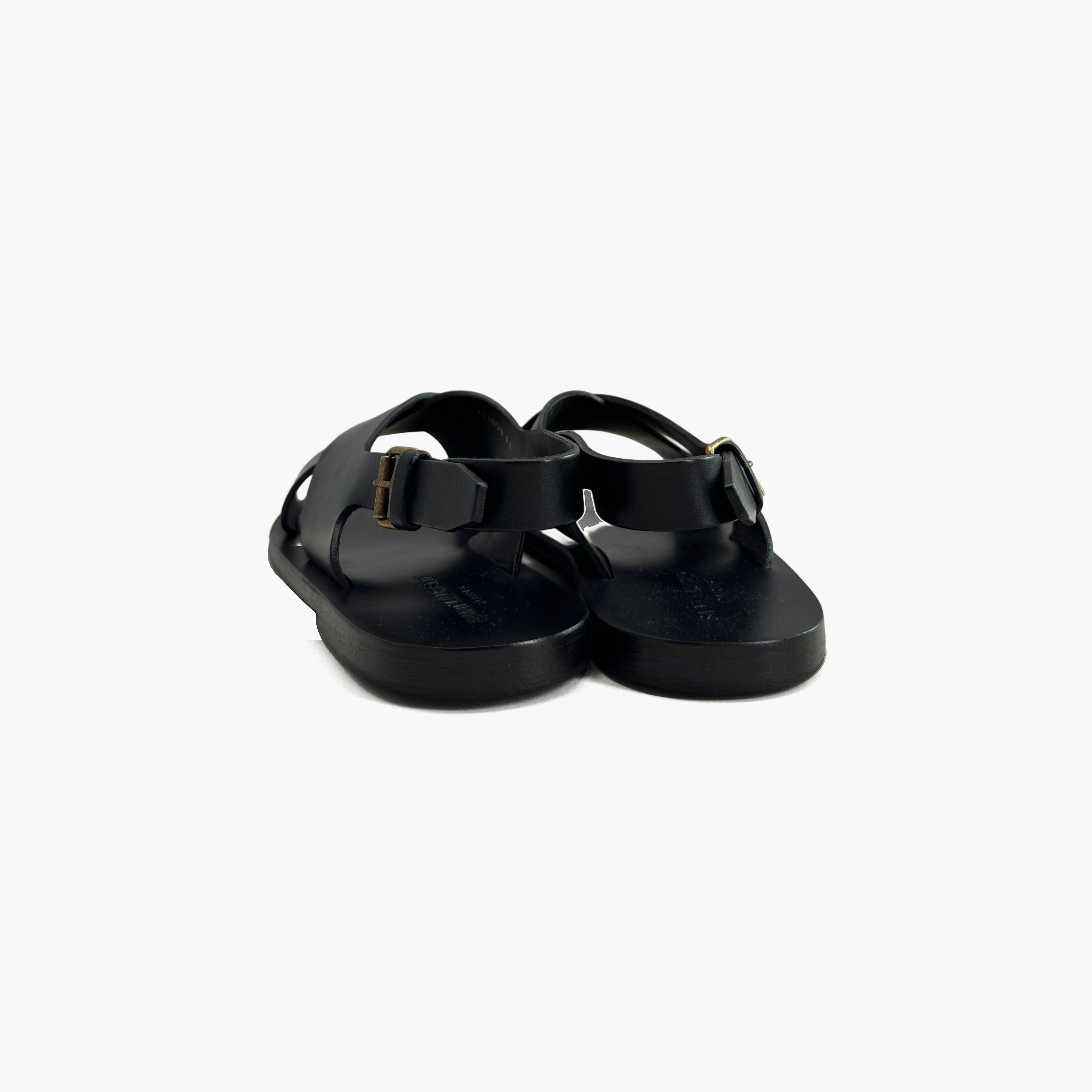 Saint Laurent Paris Saint Laurent Leather Criss-Cross Sandals US 8 Size US 8 / EU 41 - 6 Thumbnail