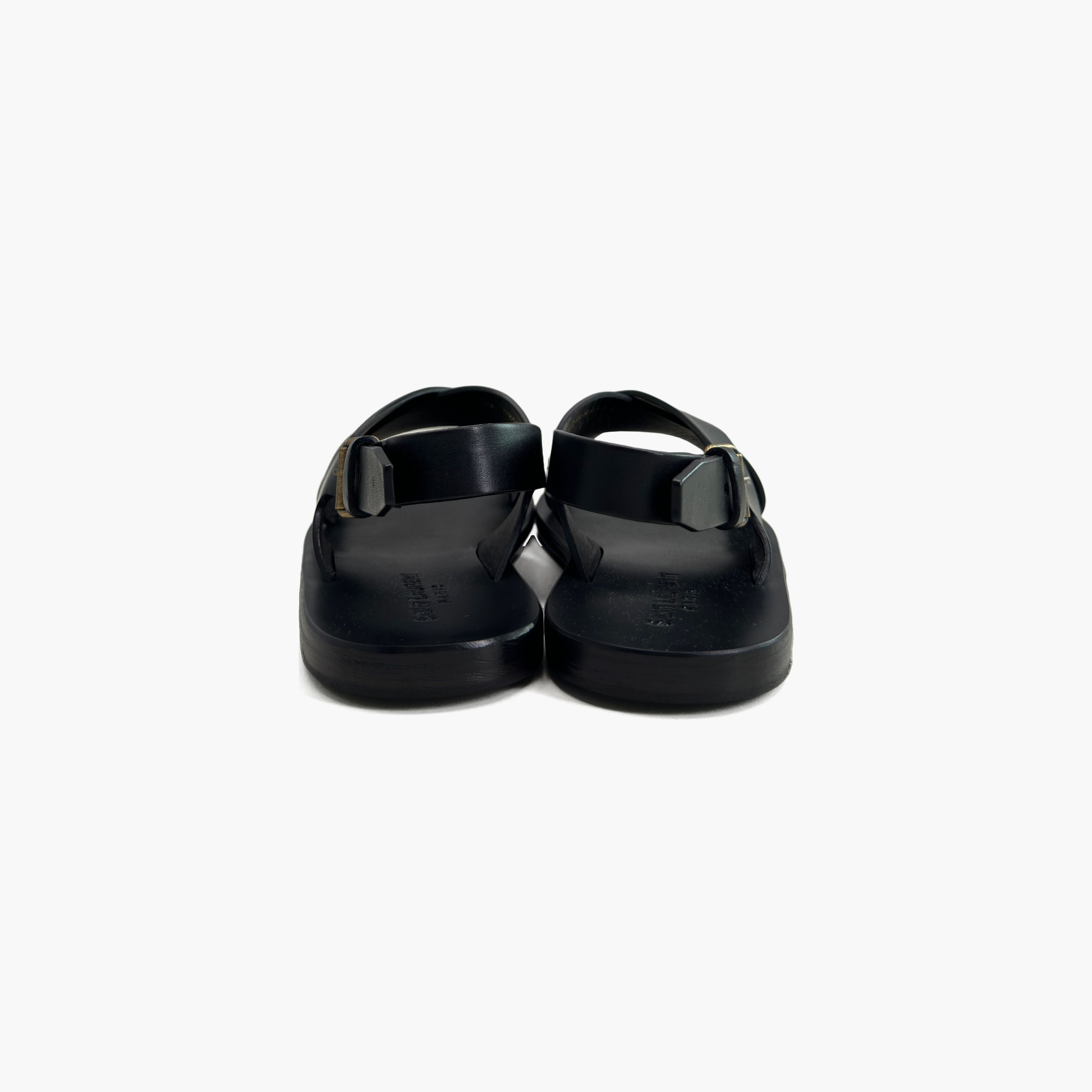 Saint Laurent Paris Saint Laurent Cross Strap Sandals Size 40 Size US 7 / EU 40 - 6 Thumbnail
