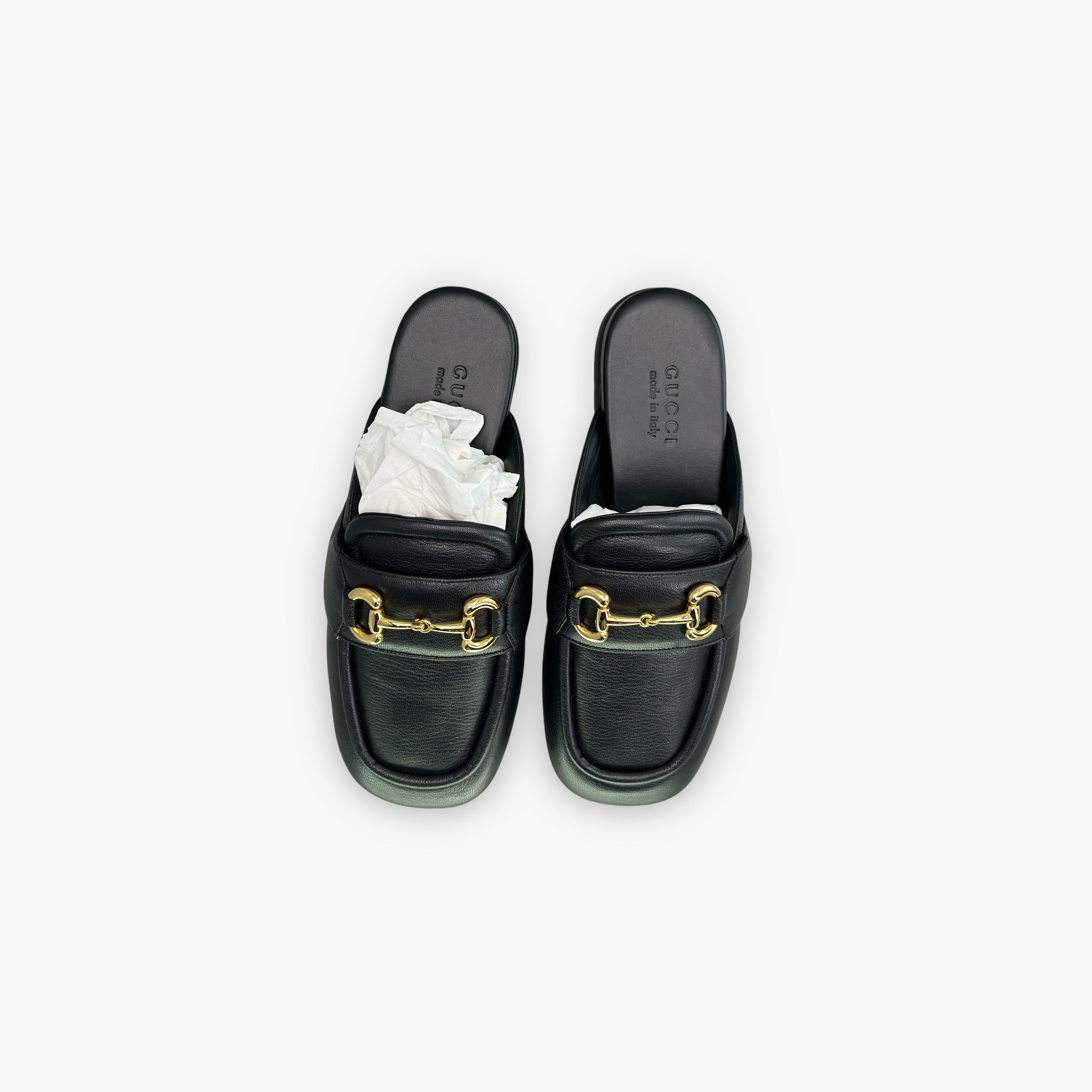 Gucci Gucci Leather Horsebit Slip Ons Size 7 Size US 8 / EU 41 - 9 Thumbnail