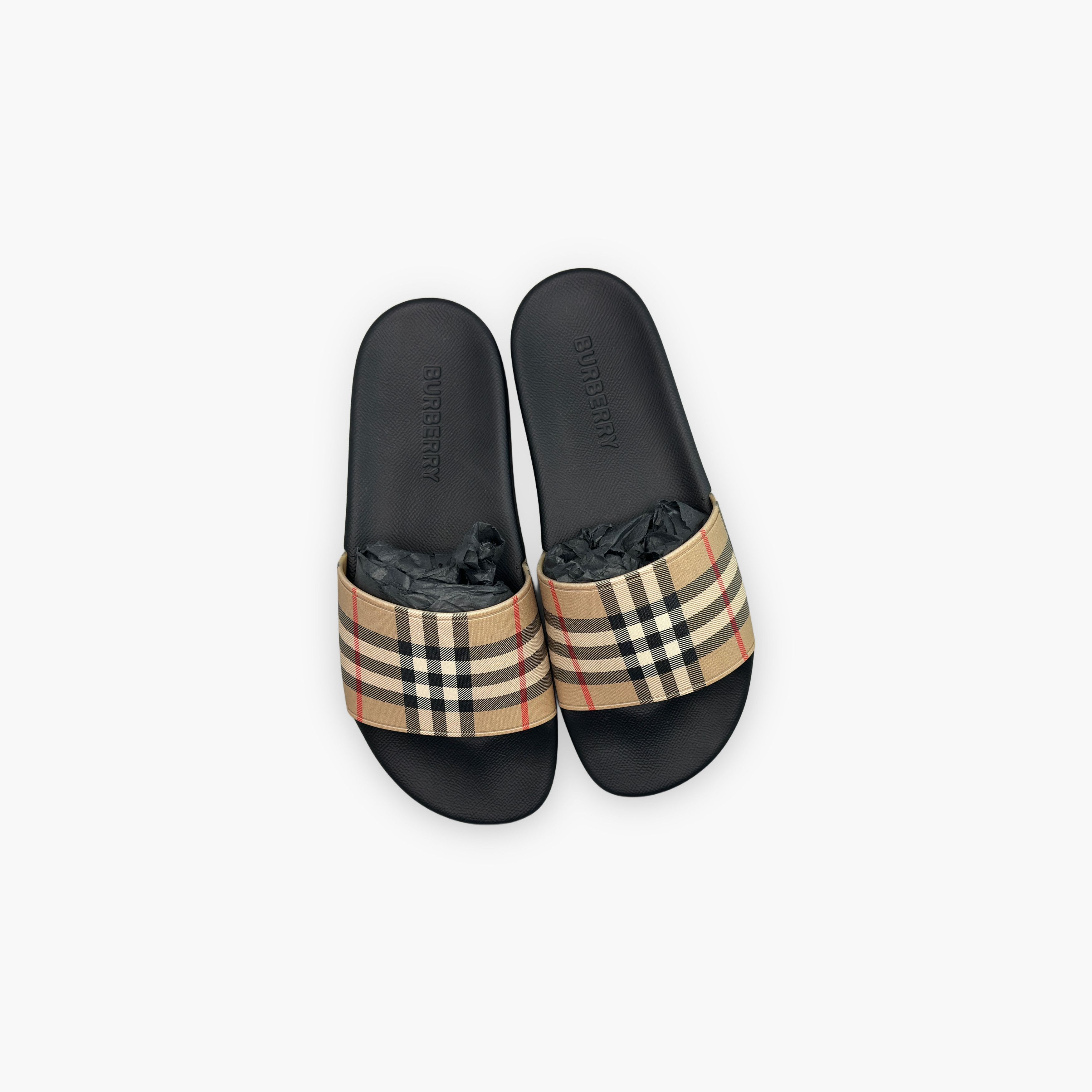 Burberry Burberry Vintage Check Slides Size 9 Size US 9 / EU 42 - 9 Thumbnail