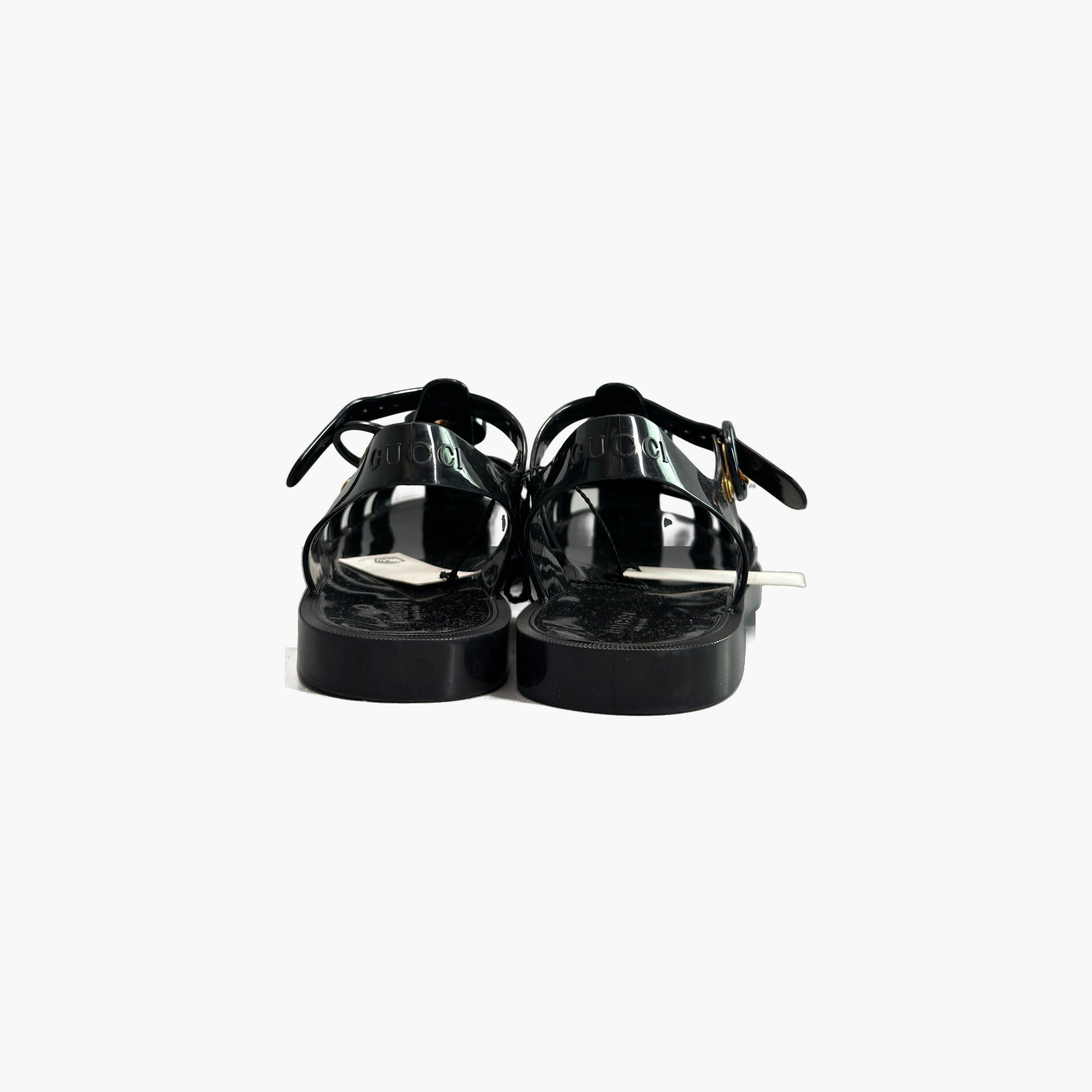 Gucci Gucci GG Logo Rubber Sandals Size 8 Size US 8 / EU 41 - 6 Thumbnail
