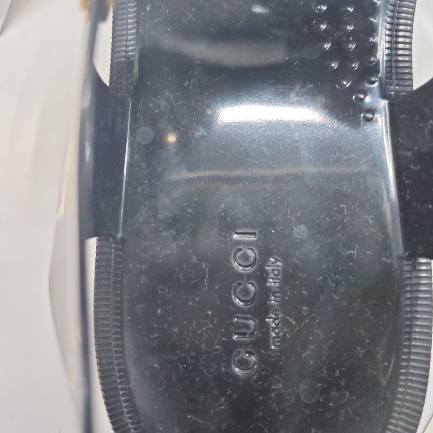 Gucci Gucci GG Logo Rubber Sandals Size 8 Size US 8 / EU 41 - 12 Thumbnail